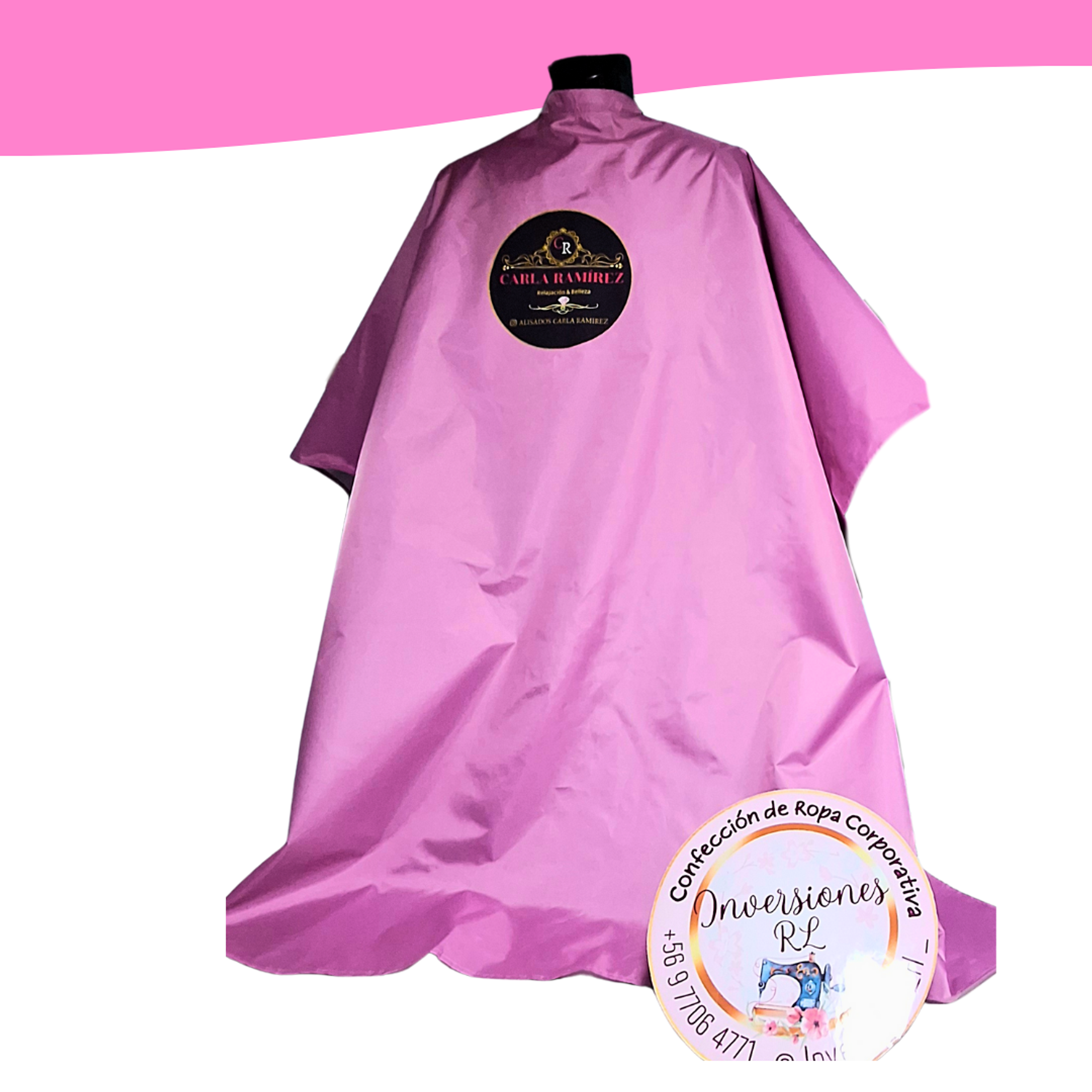 Capas de peluquería antifluidos 8