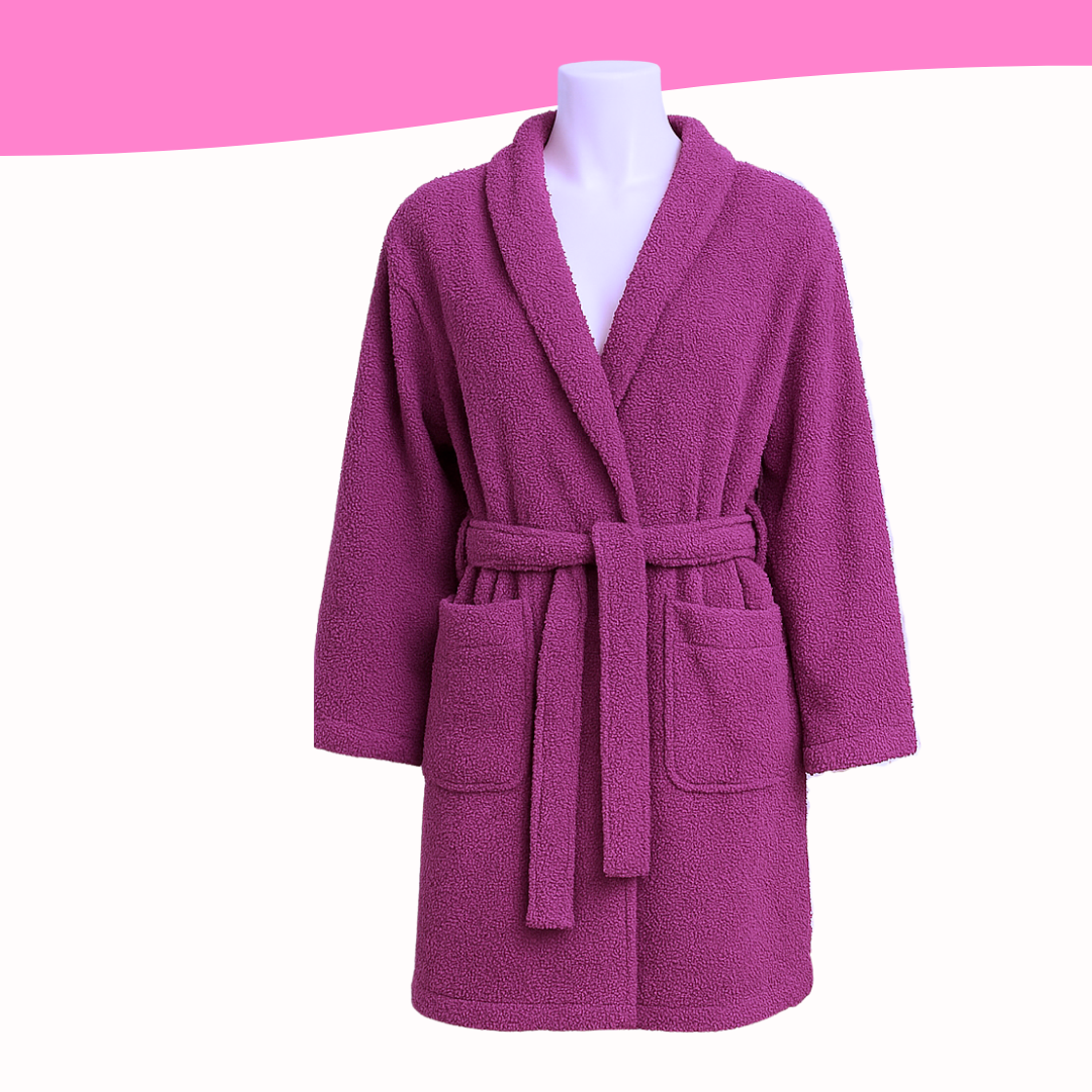 Bata para salida de baño (de toalla absorbente) 8