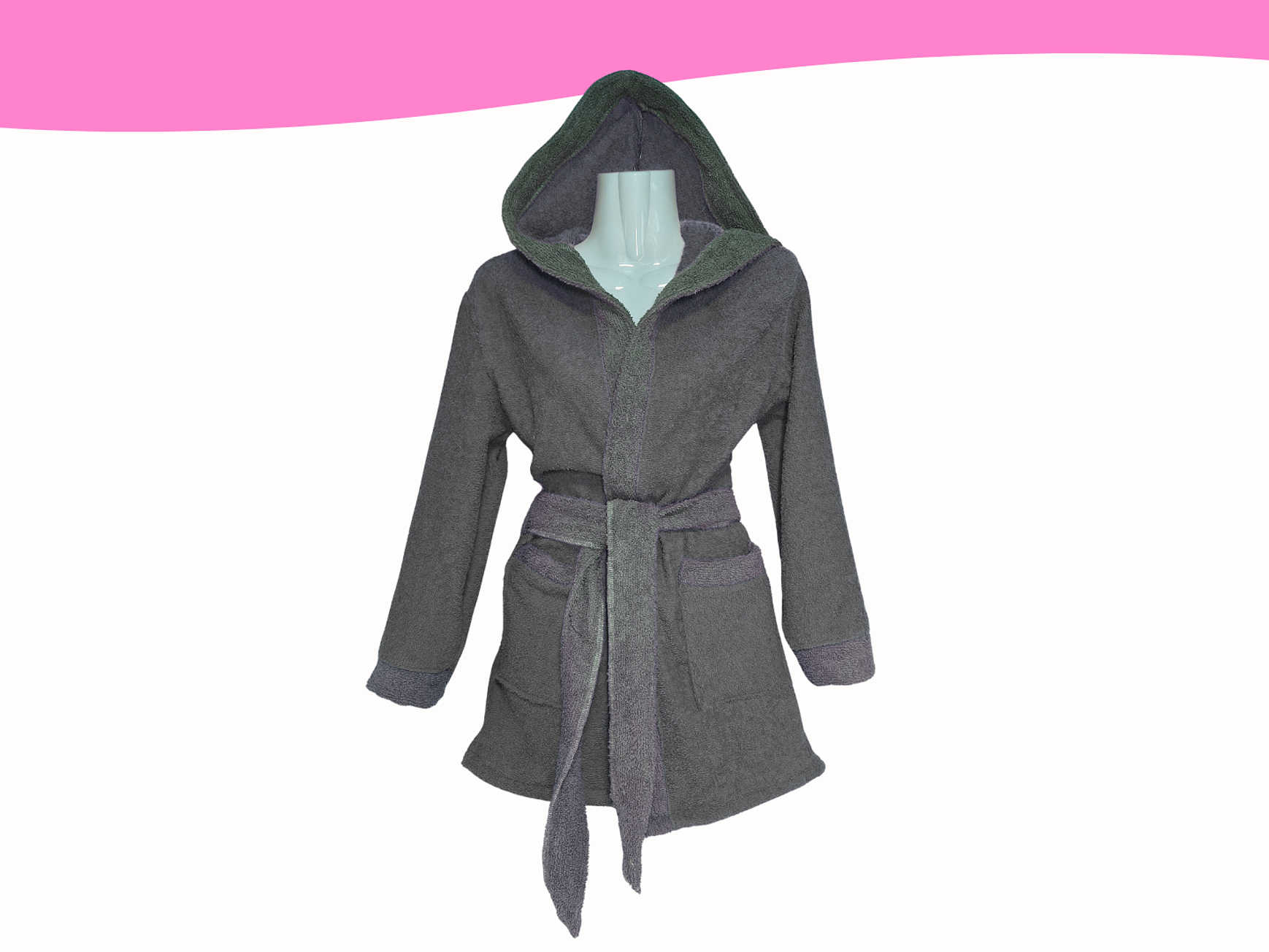 Bata para salida de baño (de toalla absorbente) 11