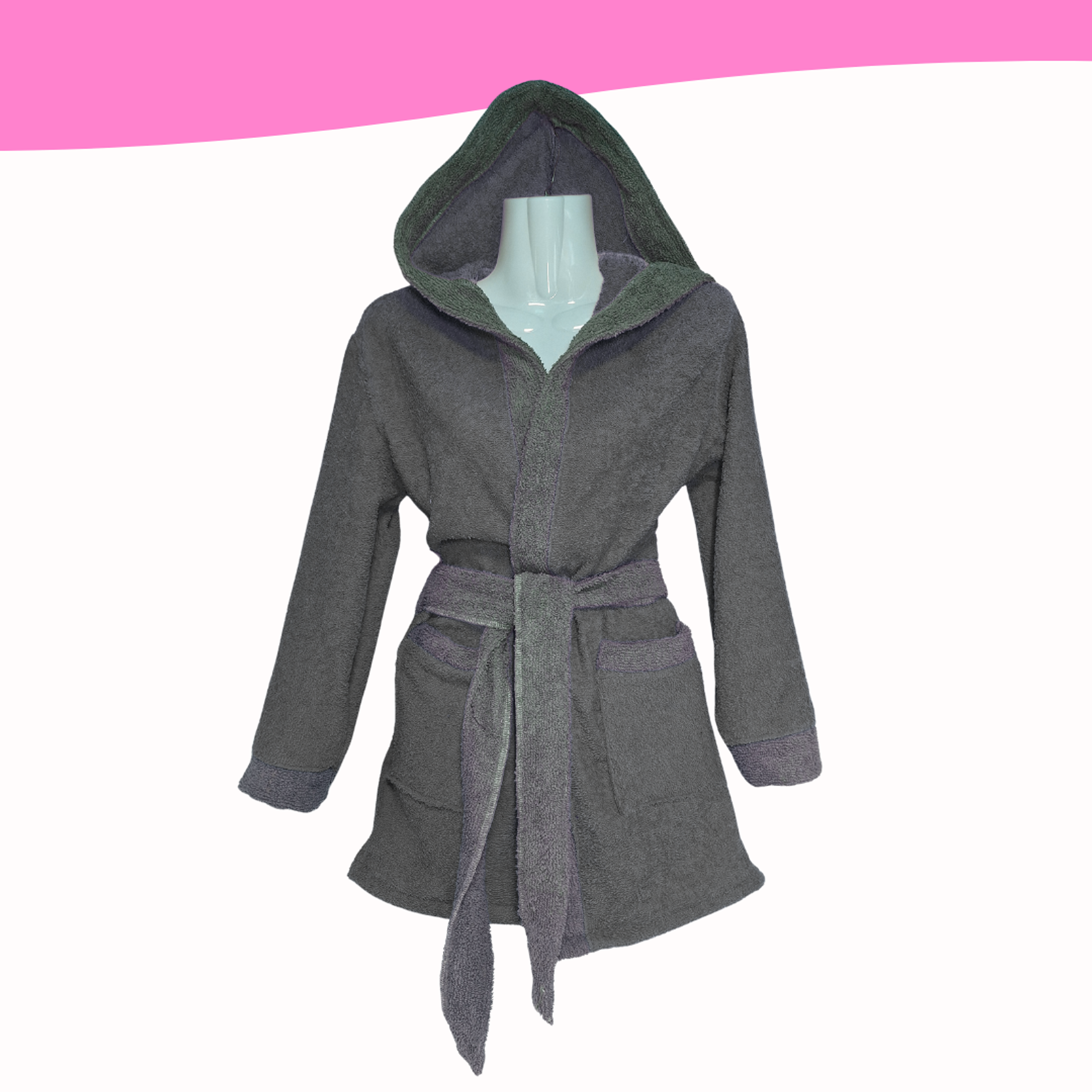 Bata para salida de baño (de toalla absorbente) 11