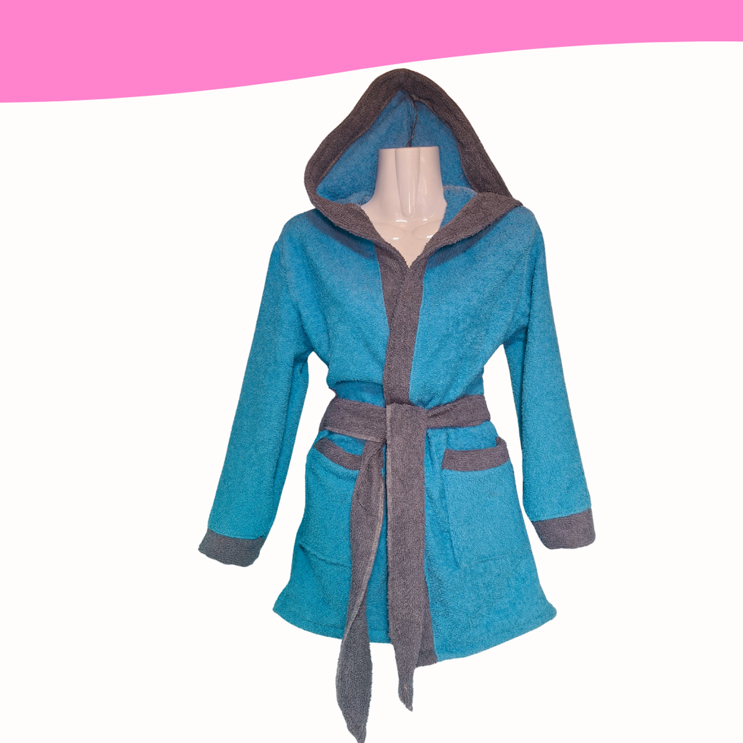 Bata para salida de baño (de toalla absorbente) 13