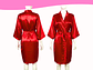 Bata de seda ROJA - Miniatura 1