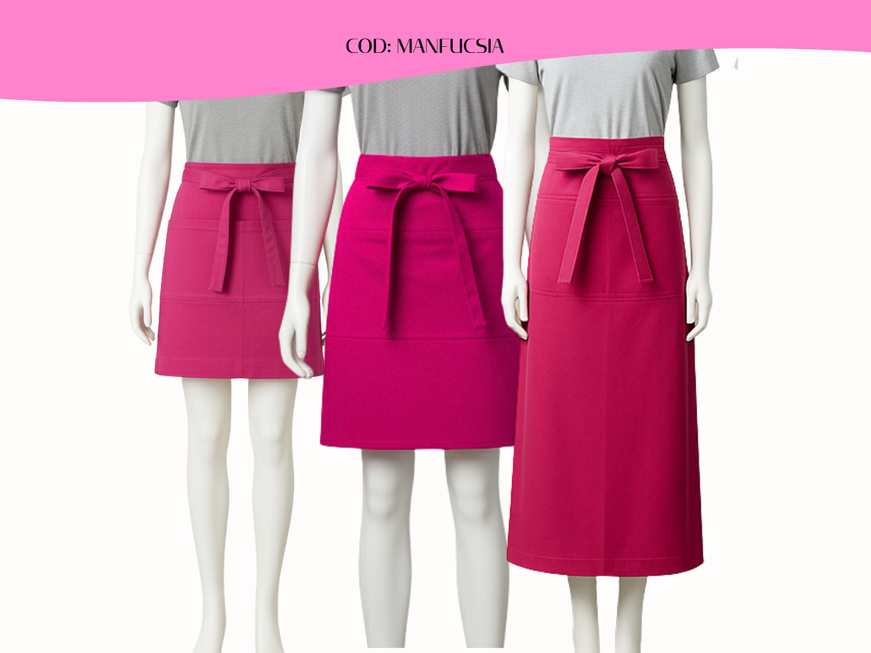 Mandil Clásico Gabardina 2 bolsillos centrales 5