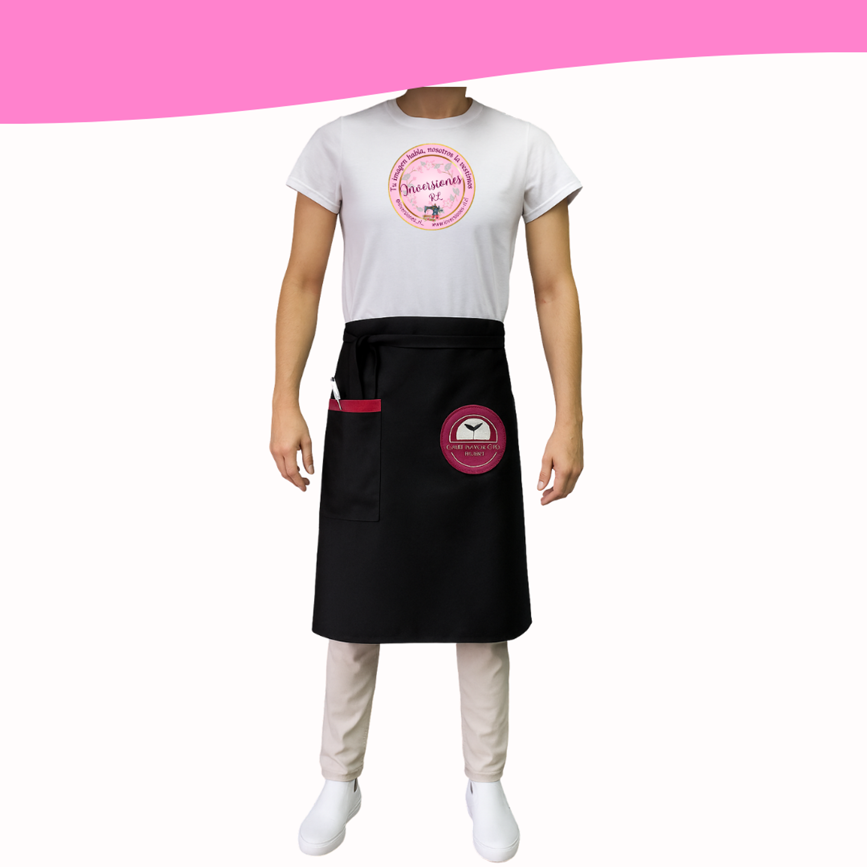 Mandil Clásico Poliester Corto, Estándar o Largo 14