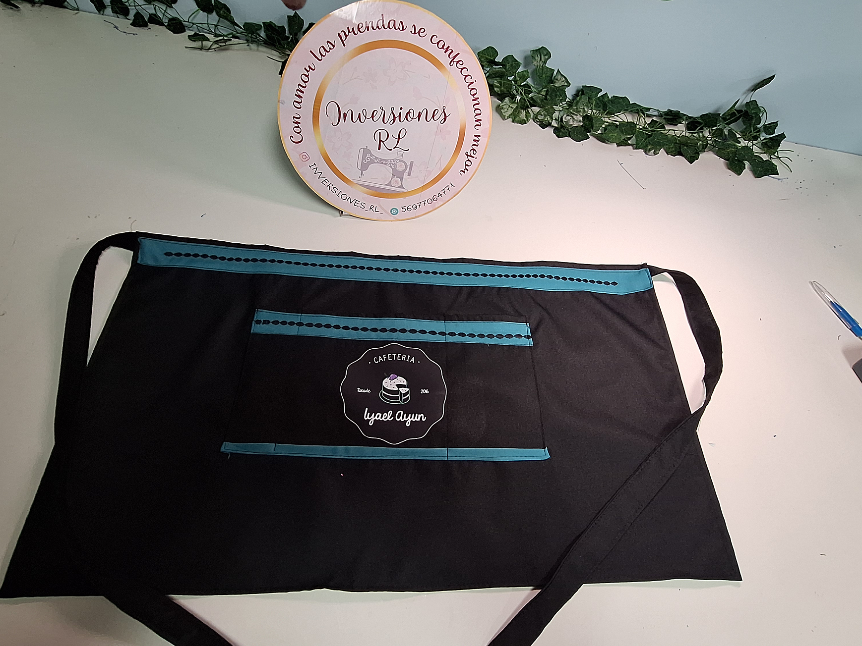 Mandil Clásico Poliester Corto 15