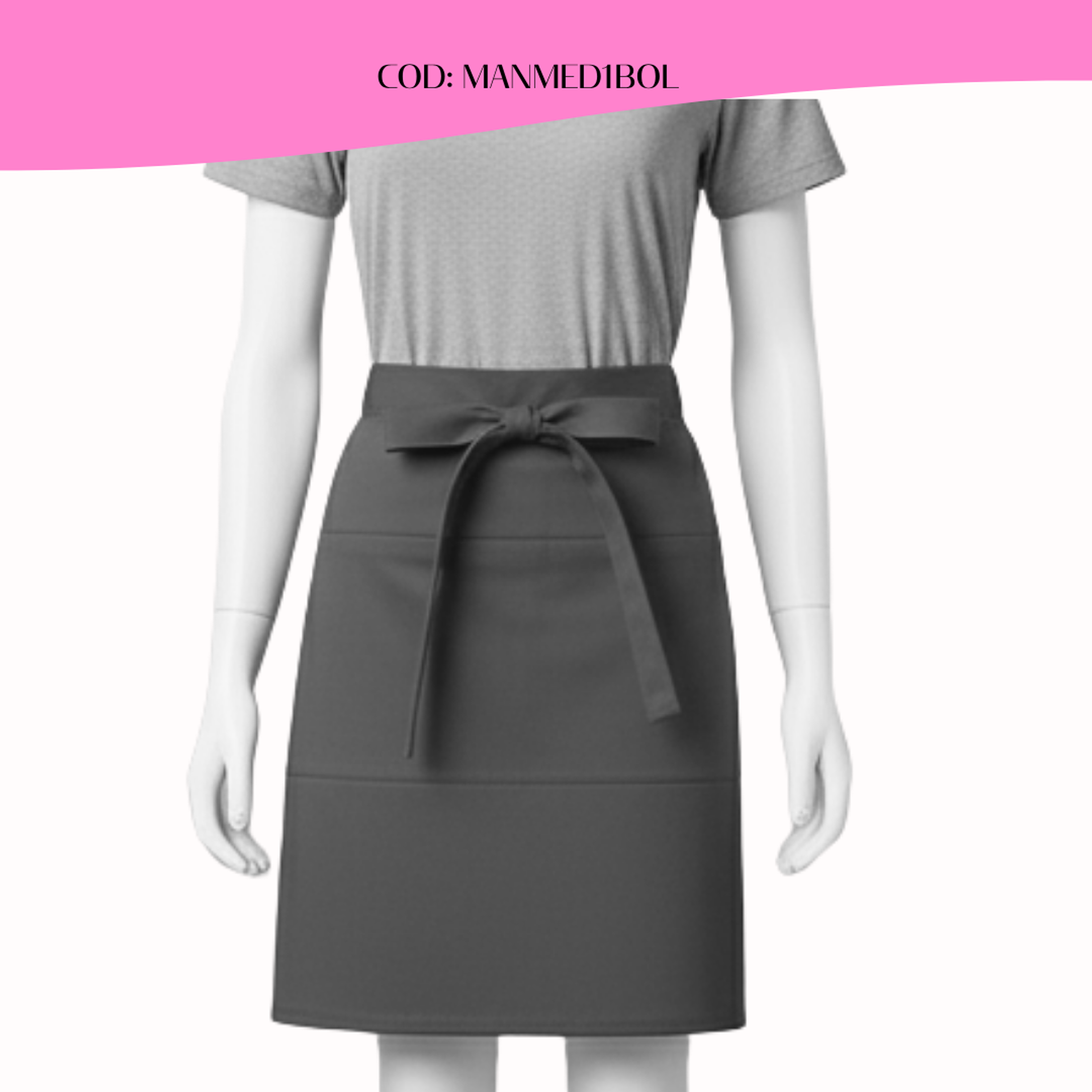 Mandil Clásico Poliester Estándar 12