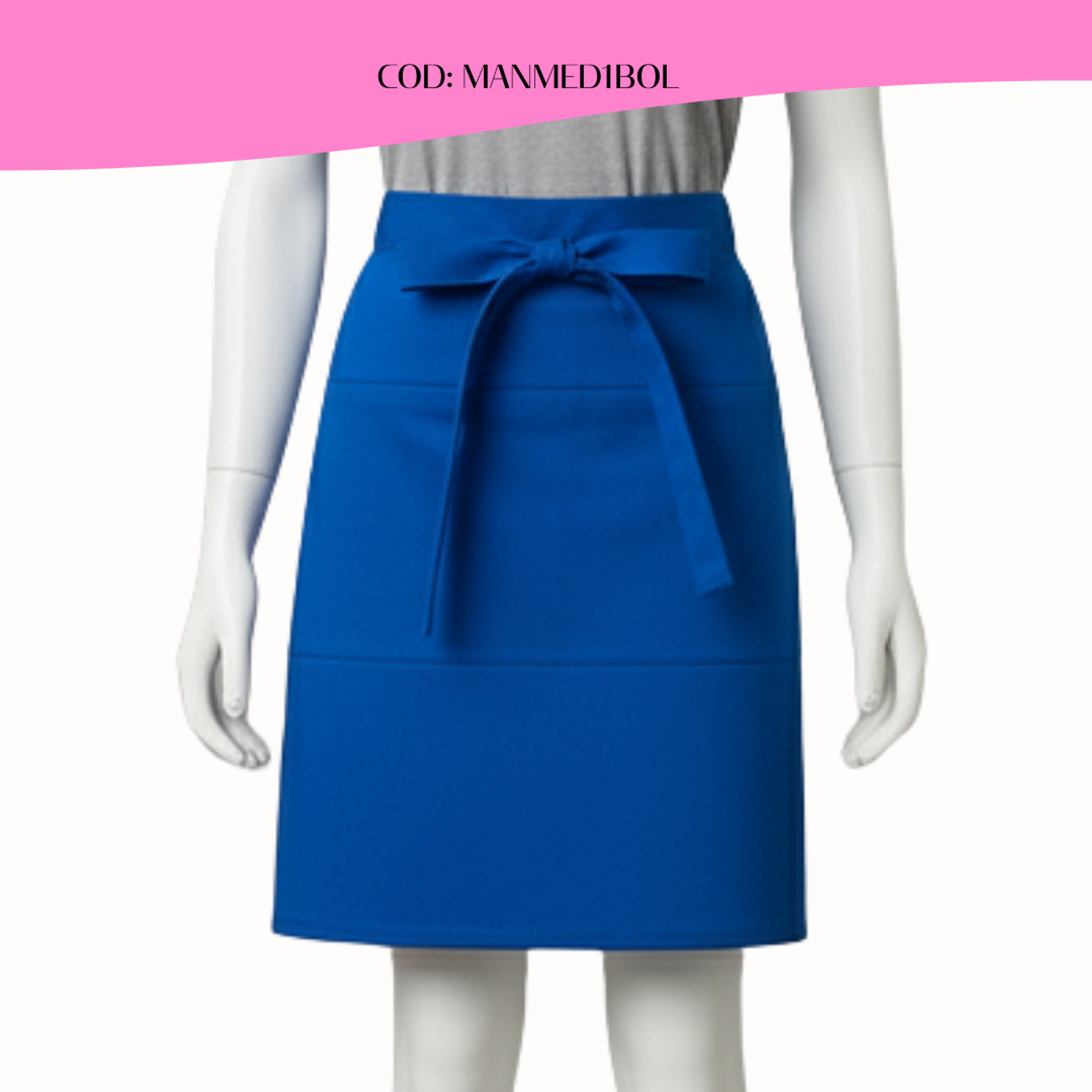 Mandil Clásico Poliester Estándar 16