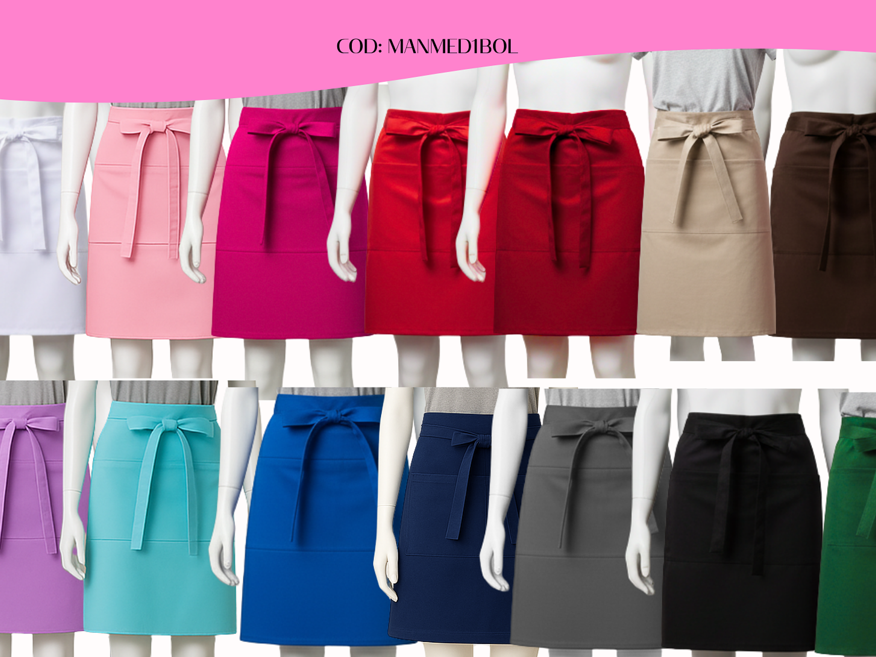 Mandil Clásico Poliester Estándar 2