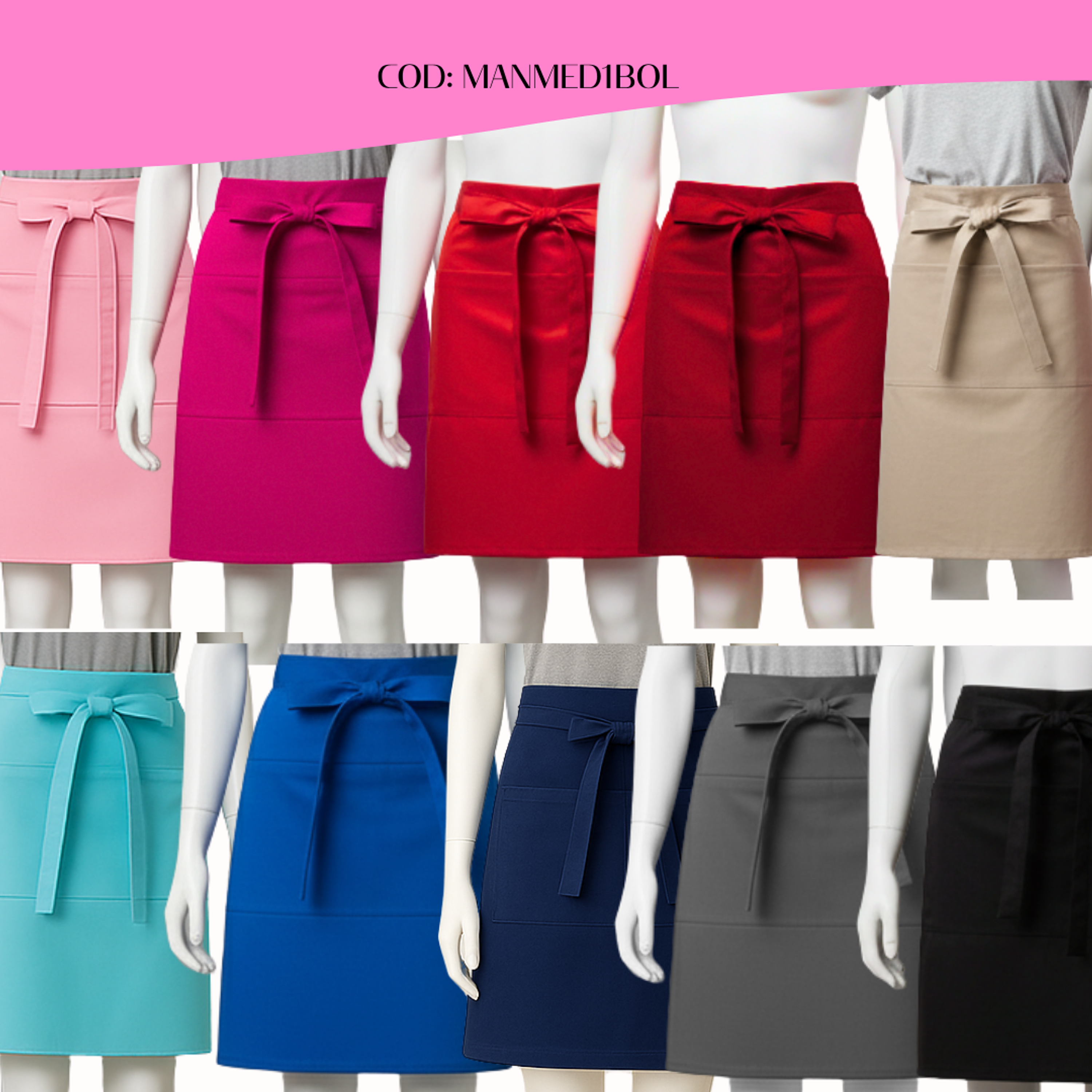 Mandil Clásico Poliester Estándar 2