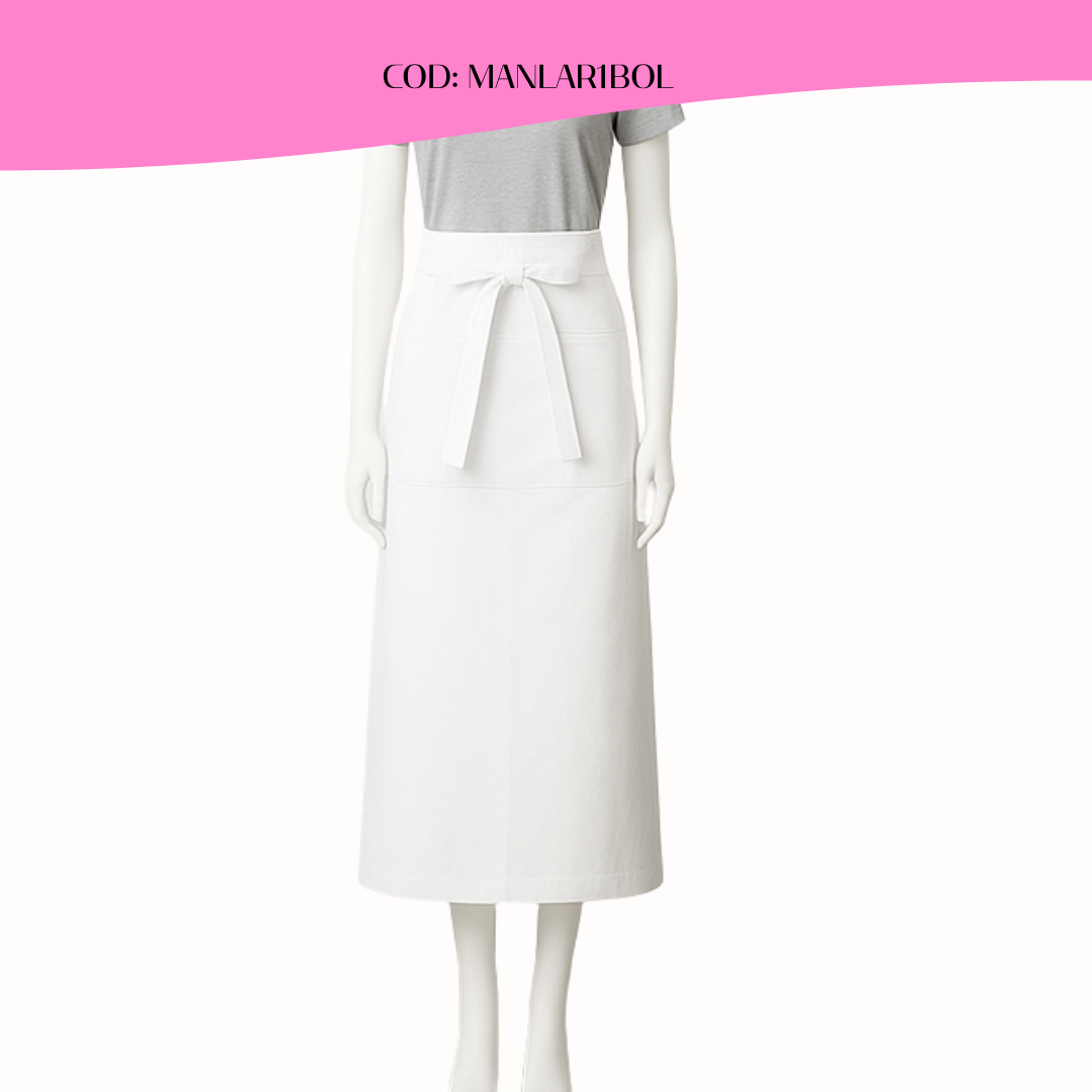 Mandil Clásico Poliester Largo 3