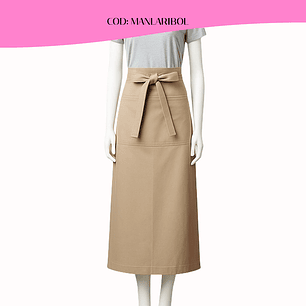 Mandil Clásico Poliester Largo