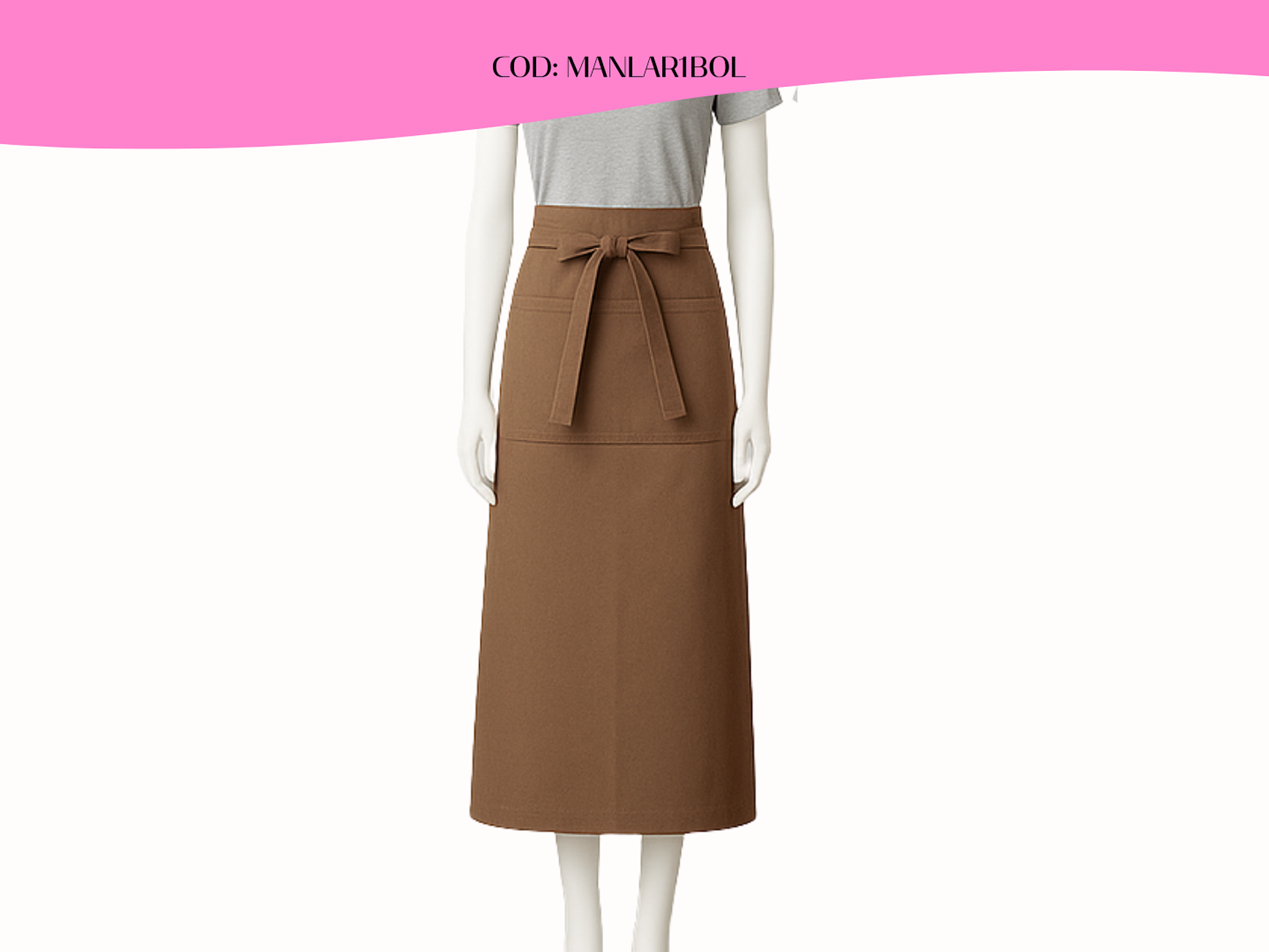 Mandil Clásico Poliester Largo 4