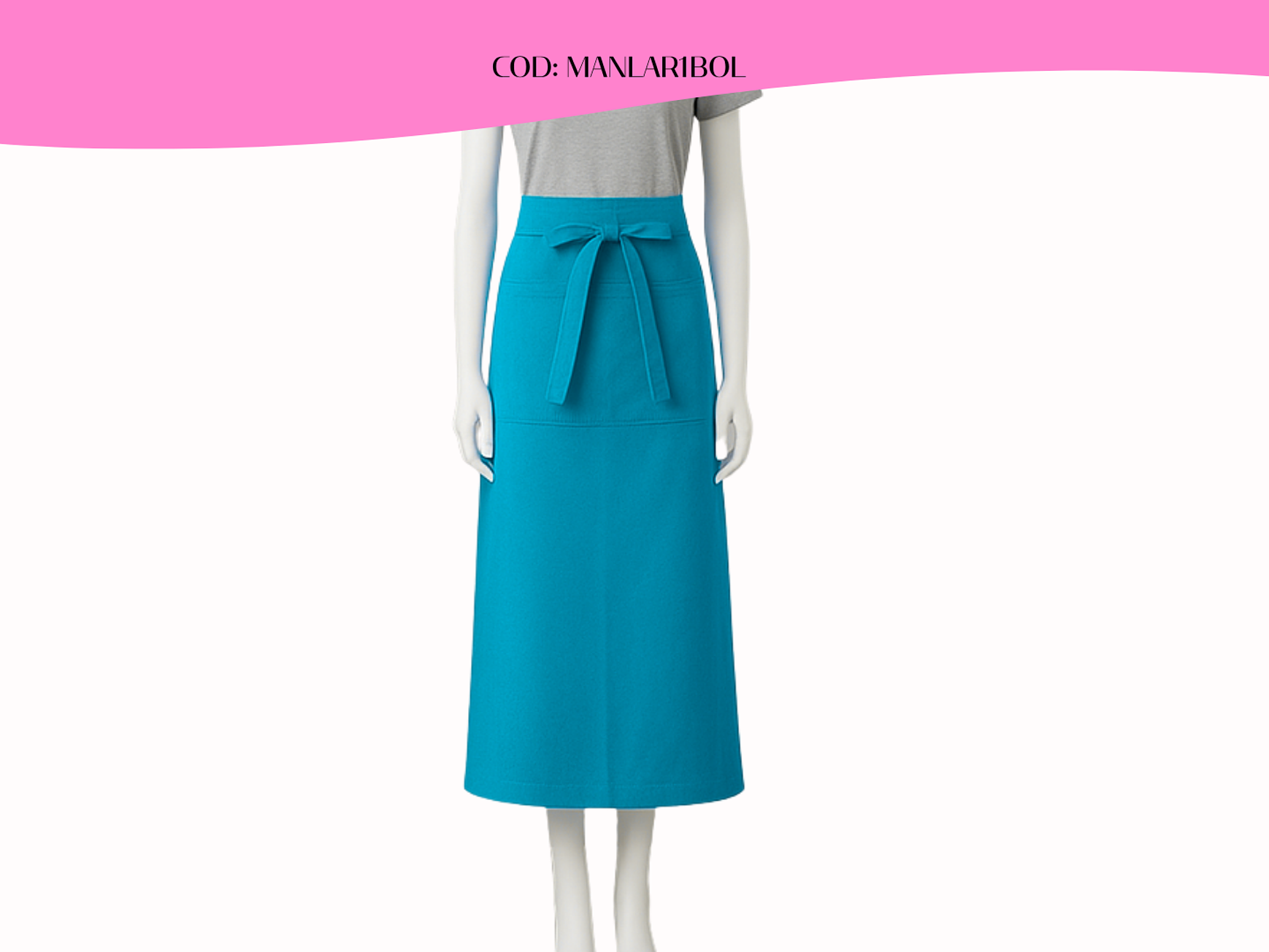 Mandil Clásico Poliester Largo 6