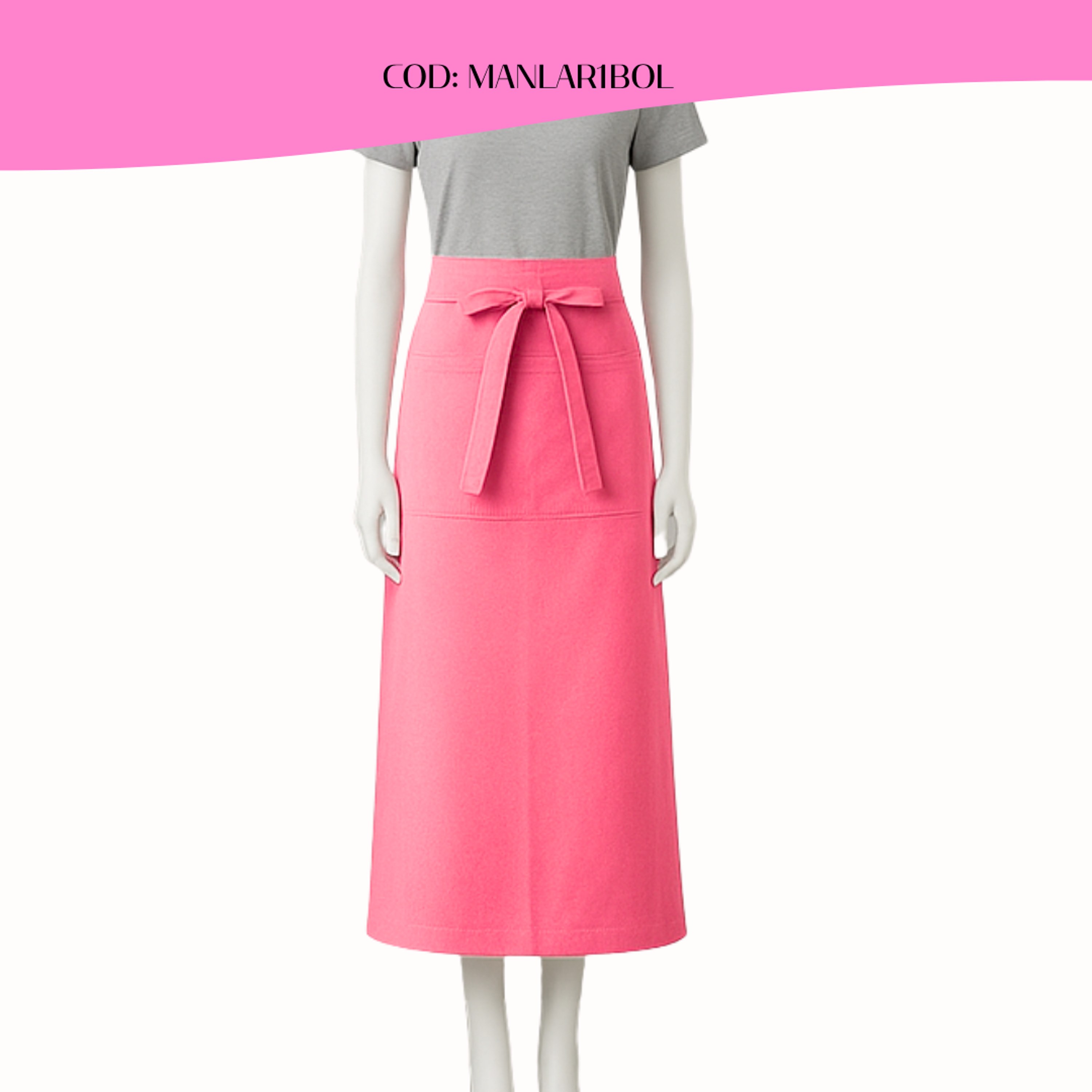 Mandil Clásico Poliester Largo 9