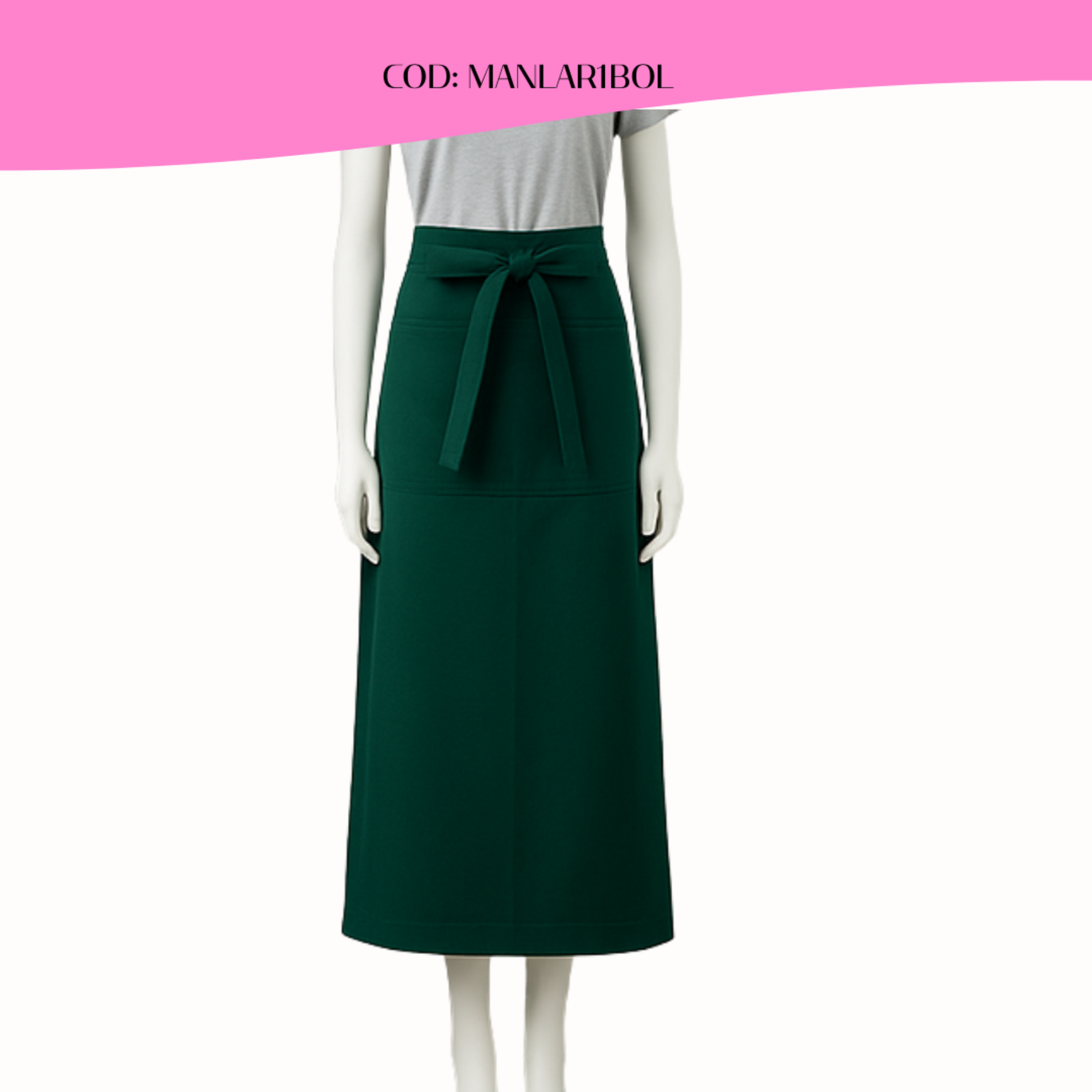 Mandil Clásico Poliester Largo 10