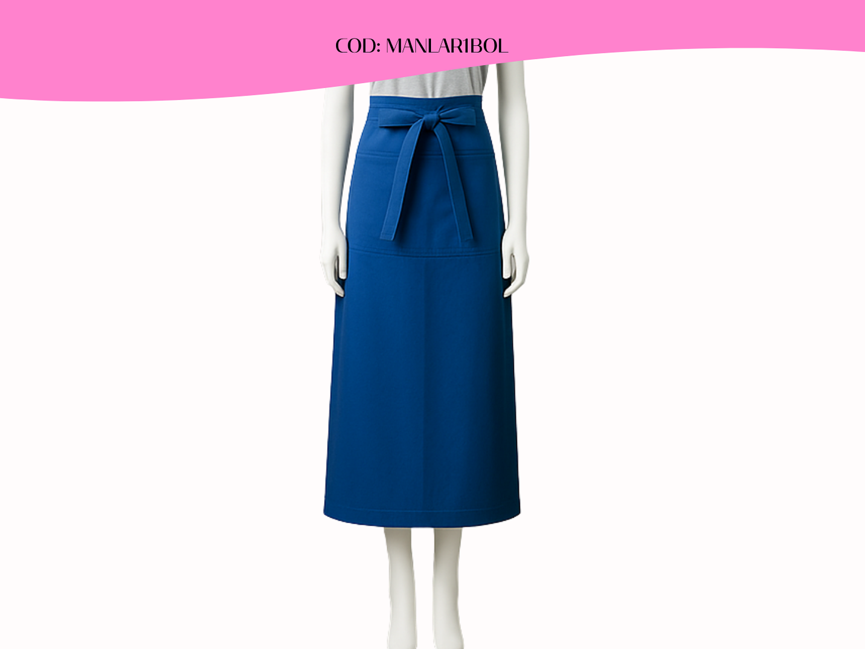 Mandil Clásico Poliester Largo 12