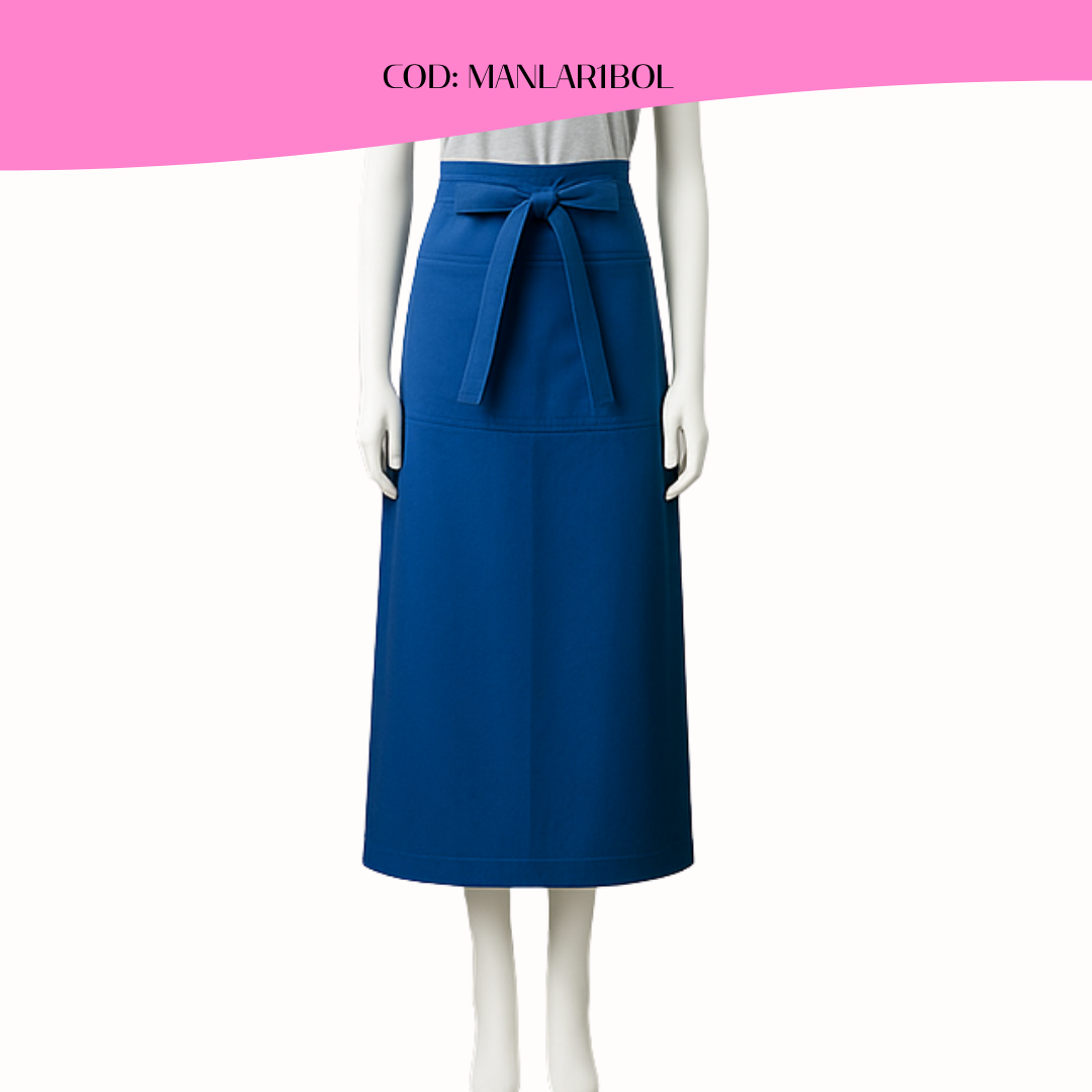 Mandil Clásico Poliester Largo 12