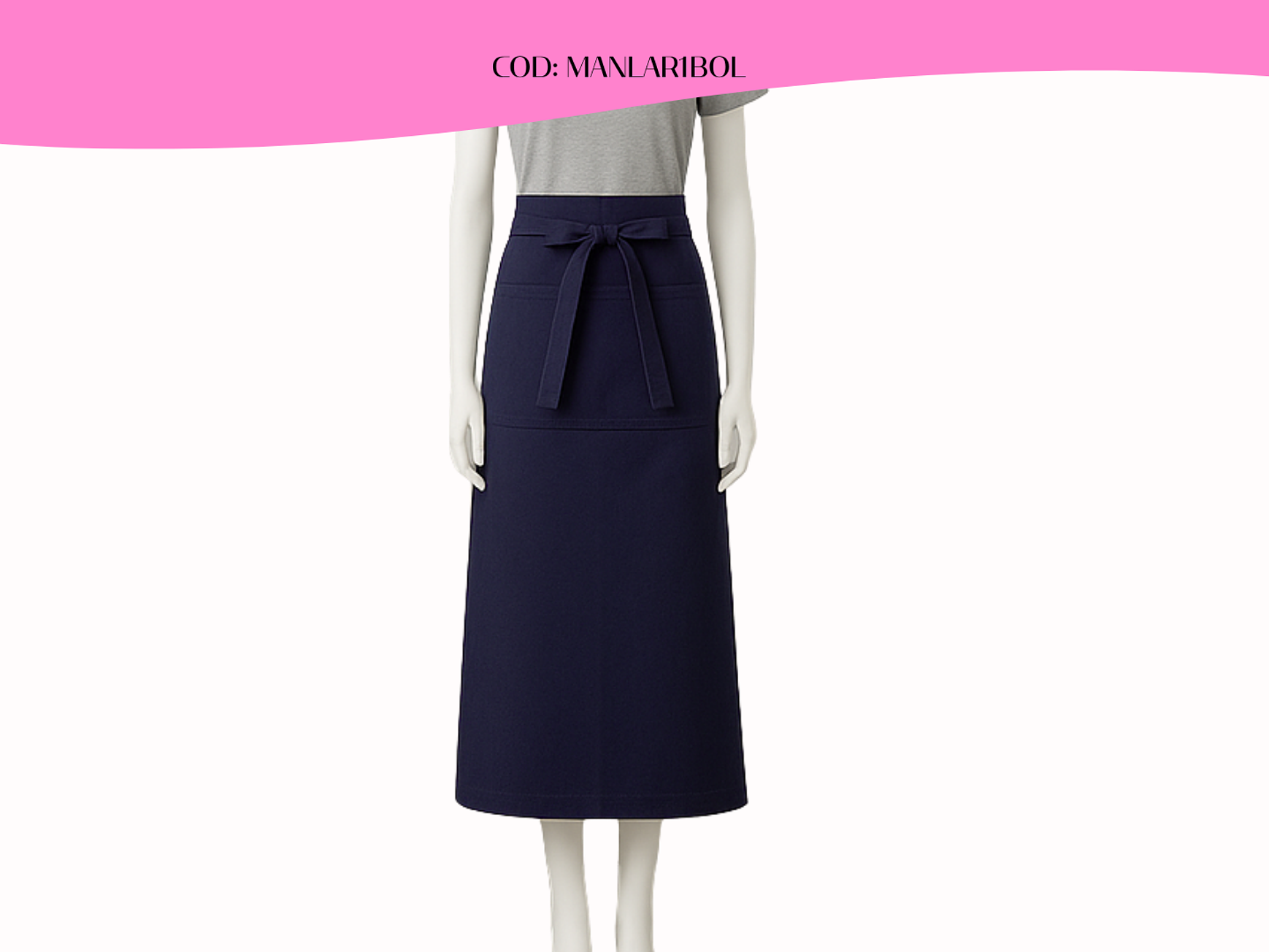 Mandil Clásico Poliester Largo 14