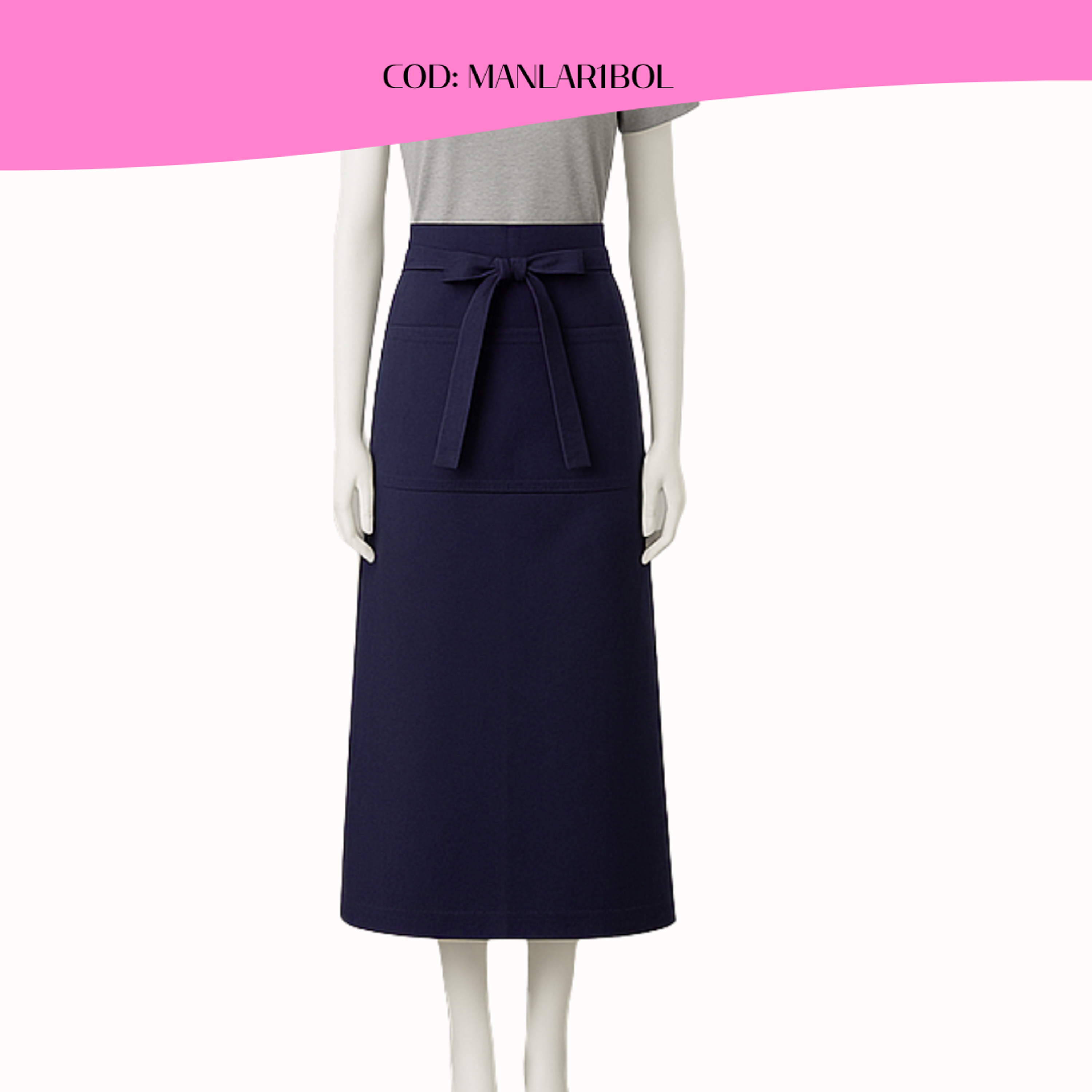 Mandil Clásico Poliester Largo 14