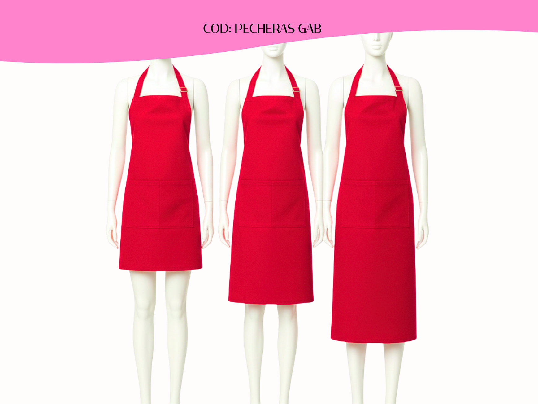 Pechera-Delantal Clásico Gabardina 9