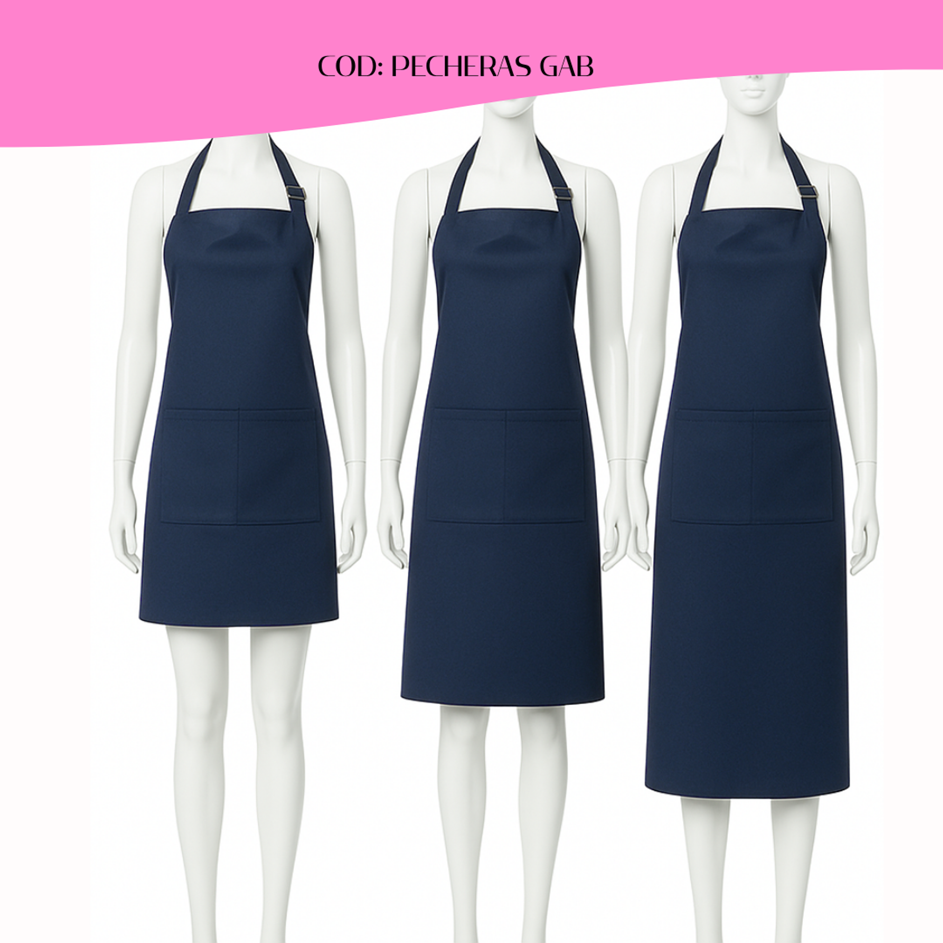 Pechera-Delantal Clásico Gabardina 10