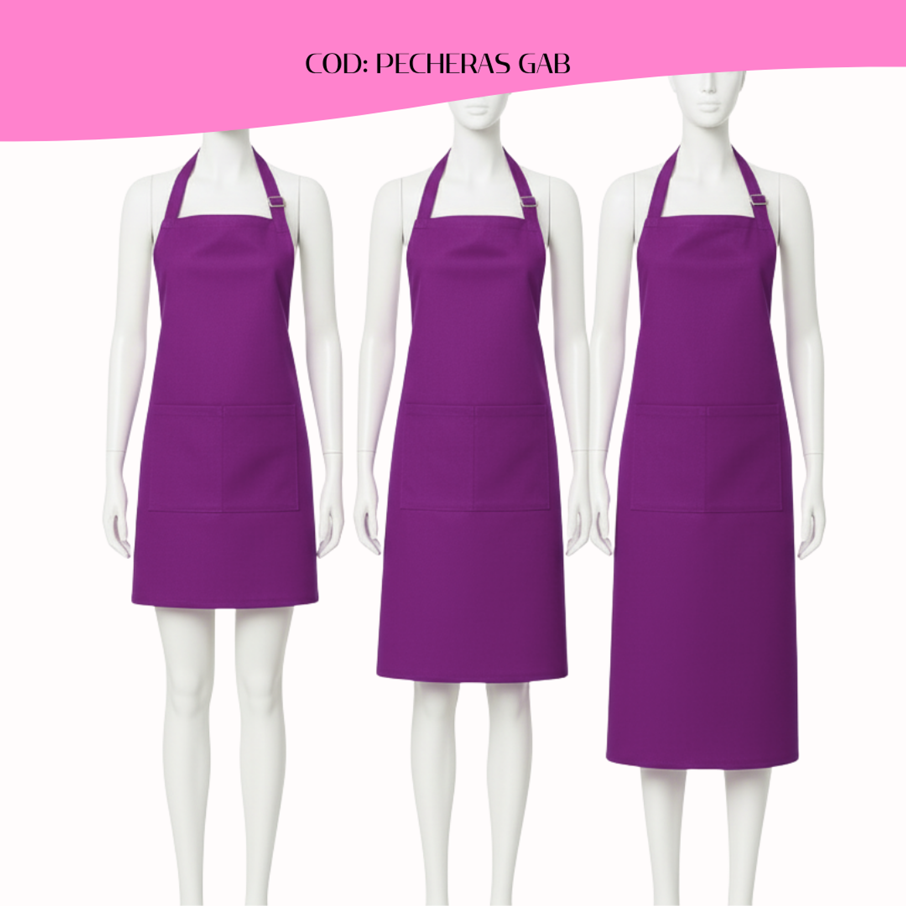 Pechera-Delantal Clásica Poliester 7