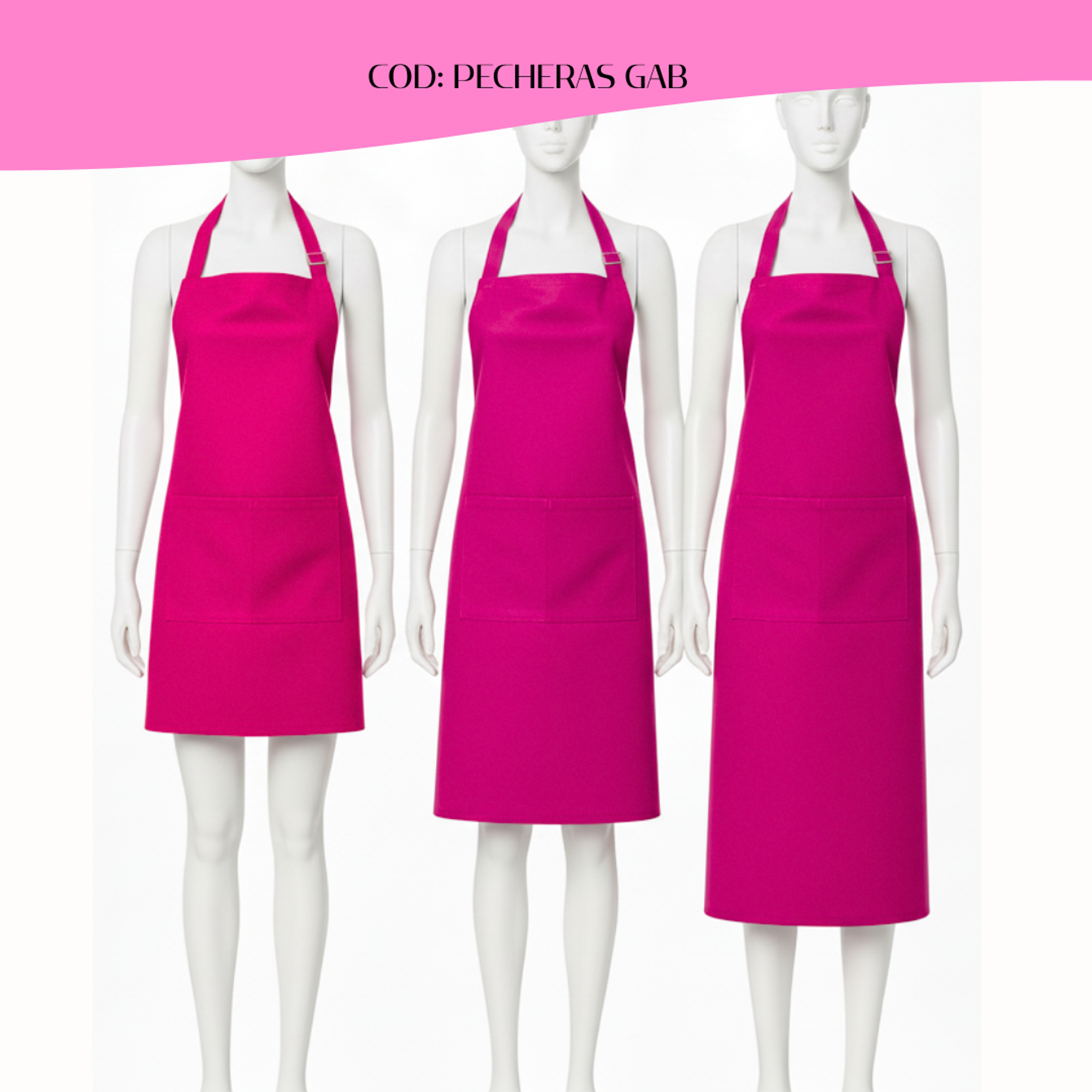 Pechera-Delantal Clásica Poliester 13