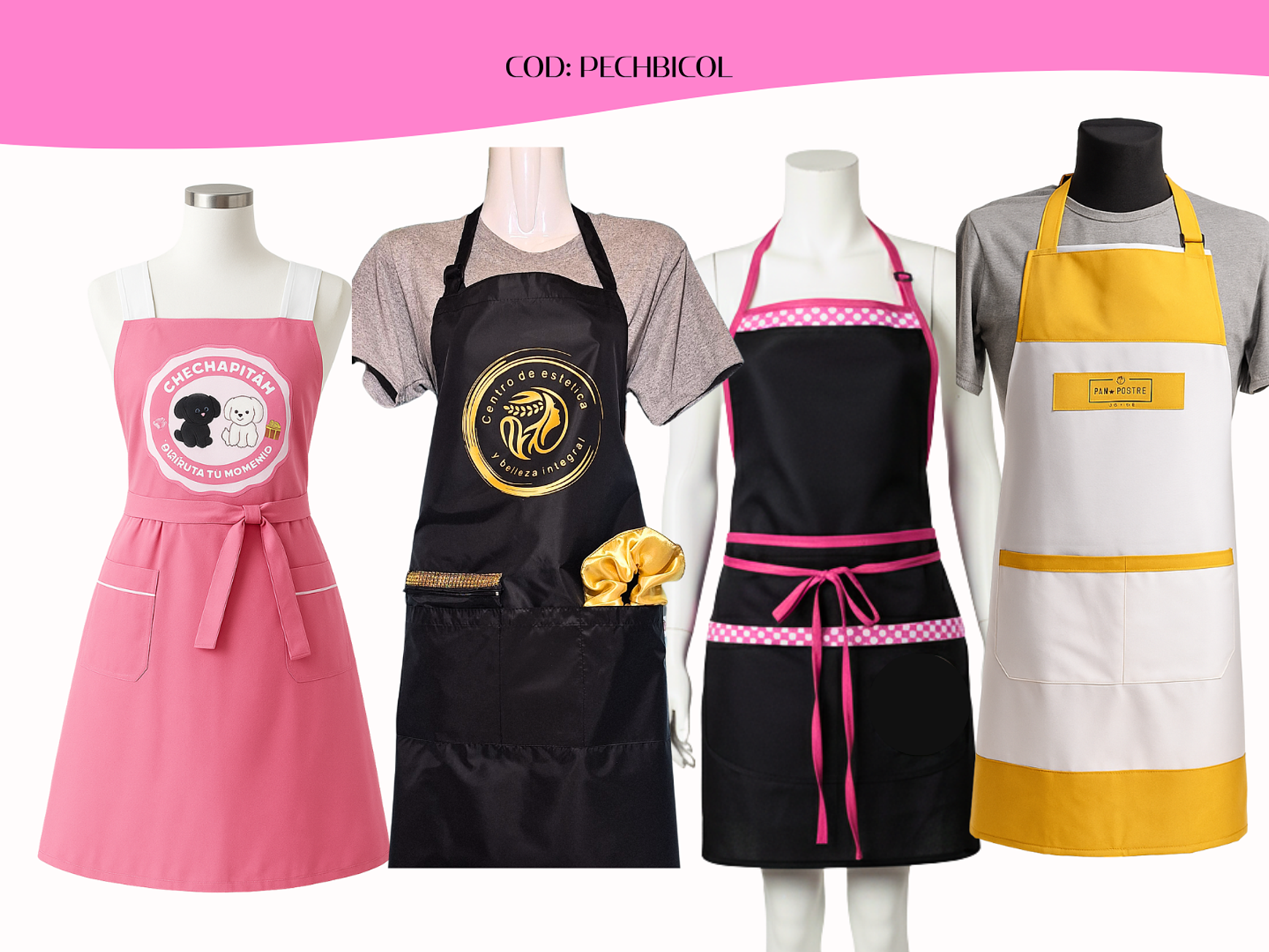 Pecheras Bycolor Personalizadas 1