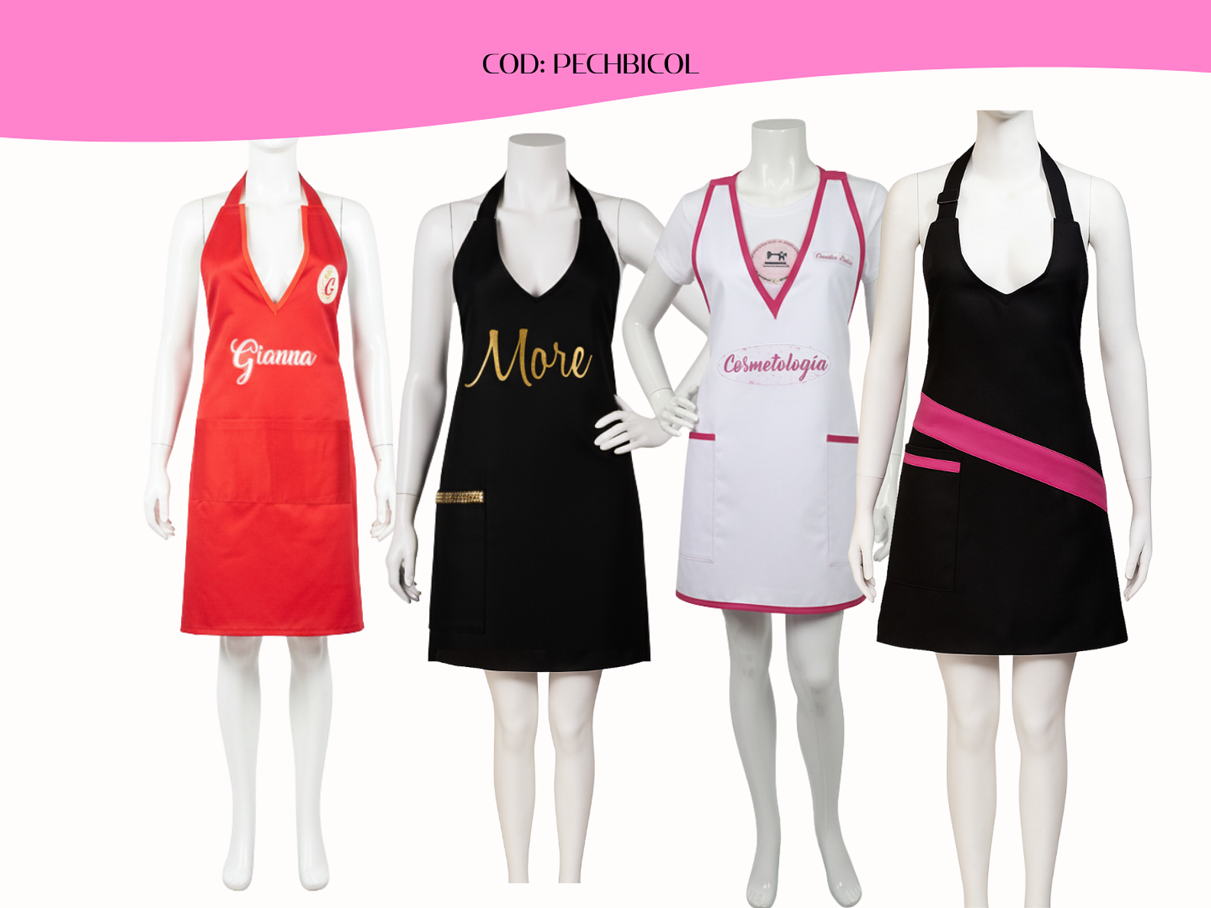 Pecheras con escote 1