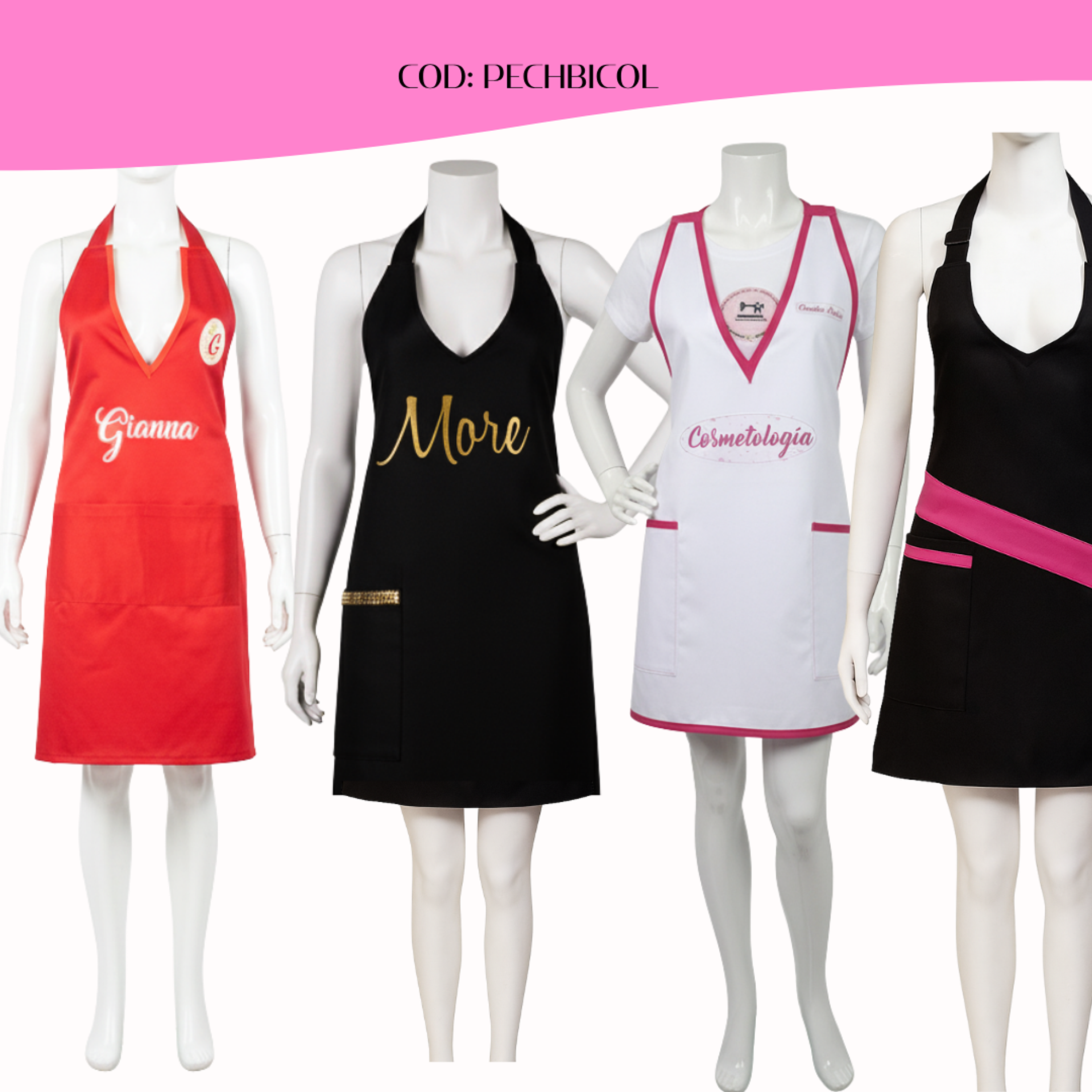 Pecheras con escote 1