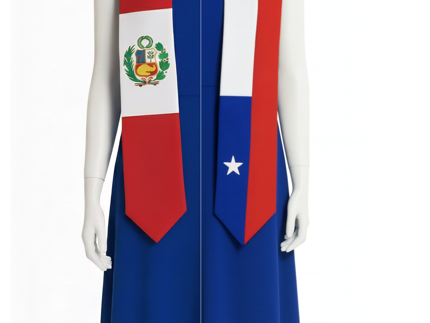 Estolas de graduación Perú-Chile 1