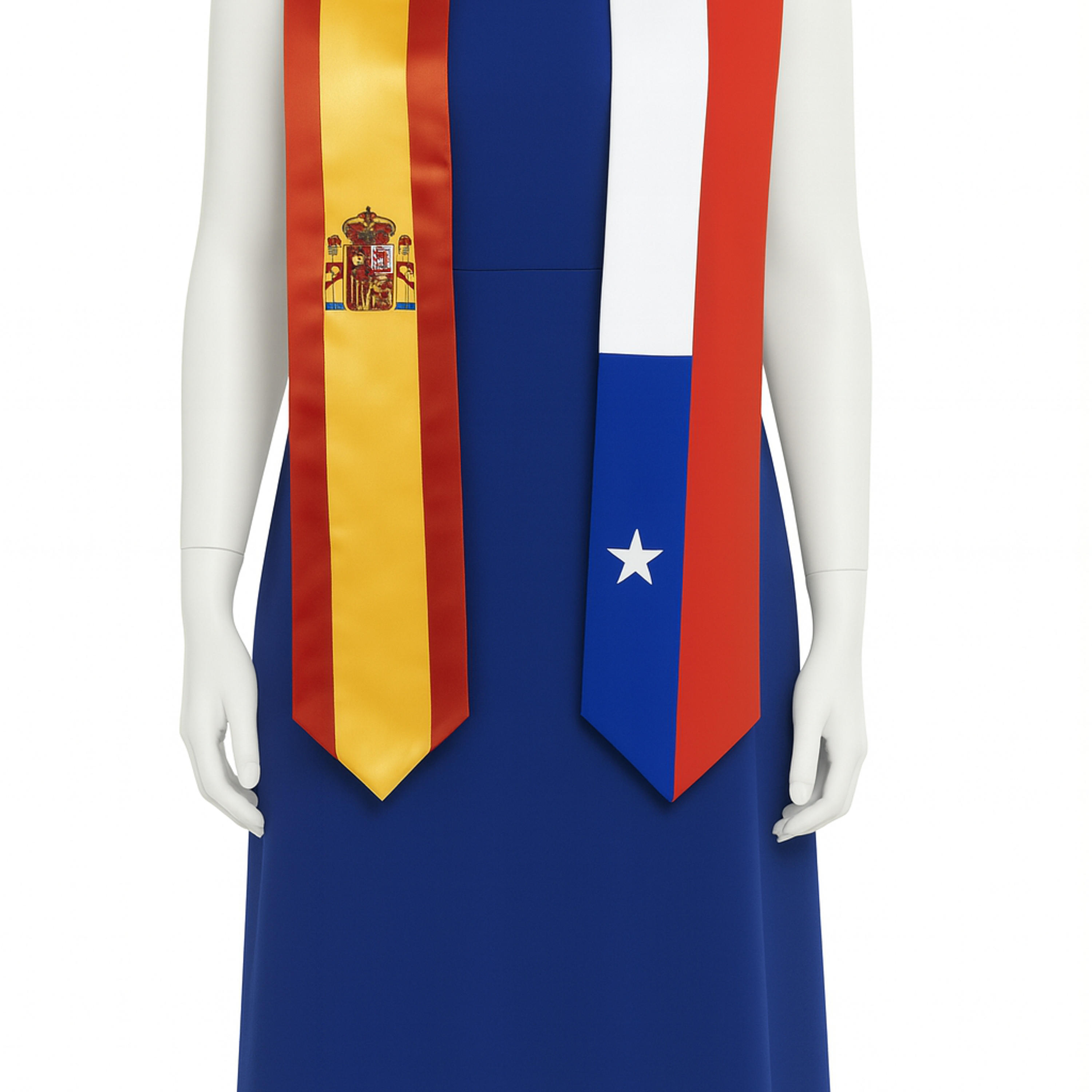 Estolas de graduación Chile-España 1