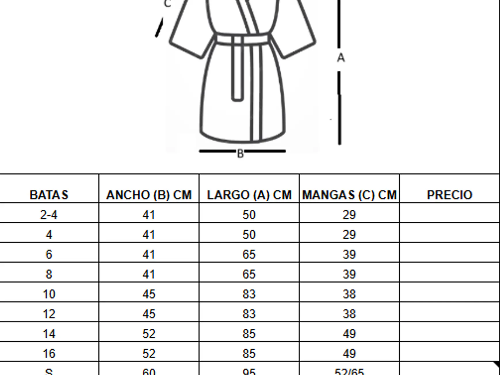 Batas satinadas para matrimonios, eventos y celebraciones 25