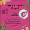 ENTRADA niños Parque Caribe Aventura (Tickets Entrada )
