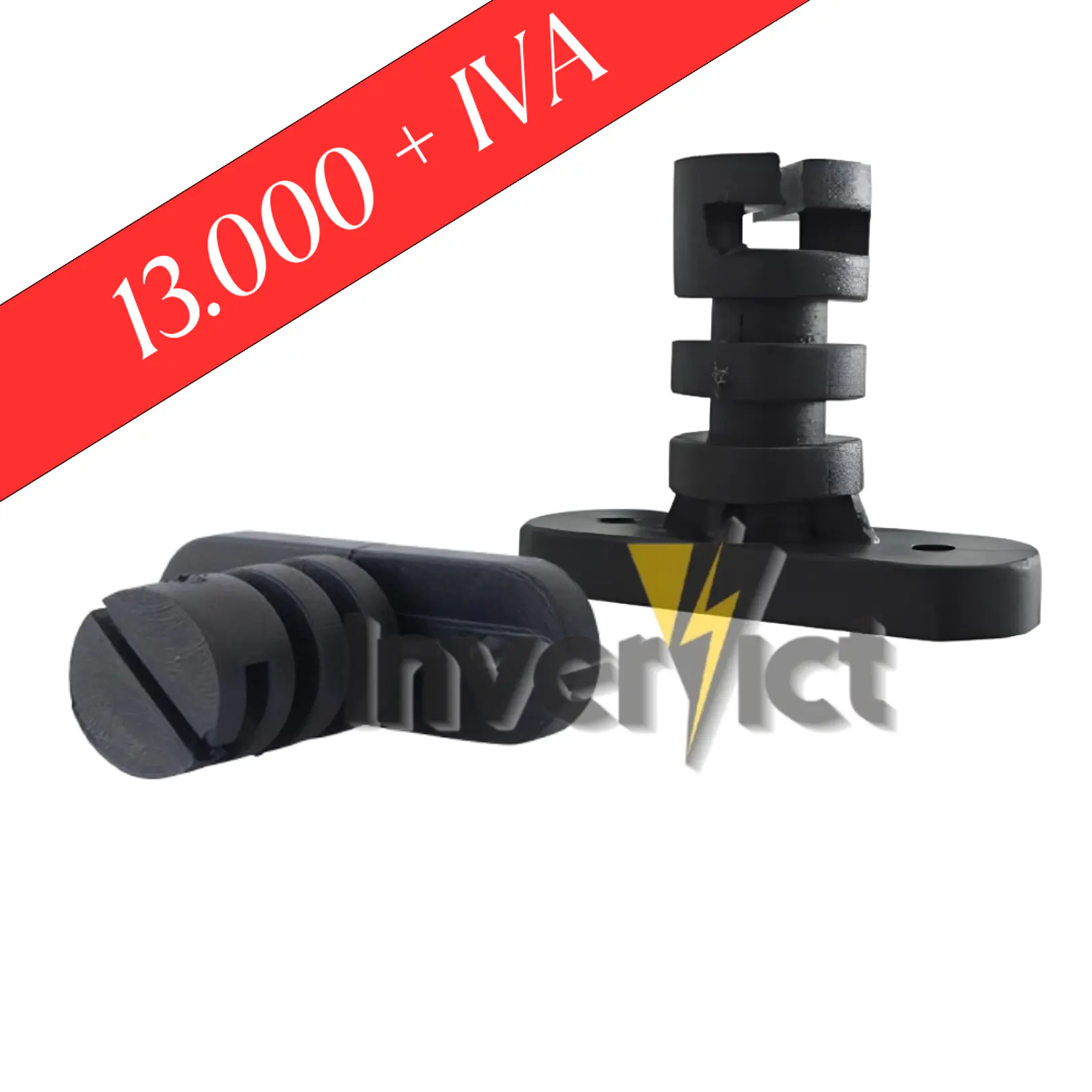 AISLADOR DE PASO  CON BASE PARA CERCO ELECTRICO 100 UND 1