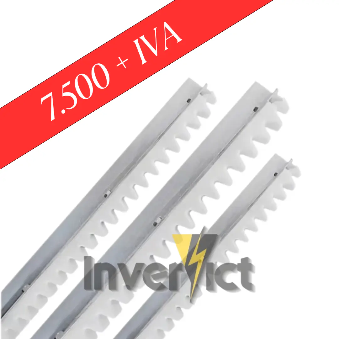 CREMALLERA RESIDENCIAL ACERO + NYLON  1