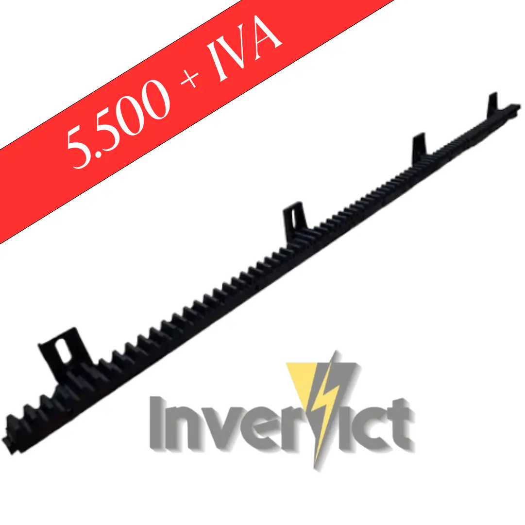 CREMALLERA NYLON-ACERO 1 METRO  1