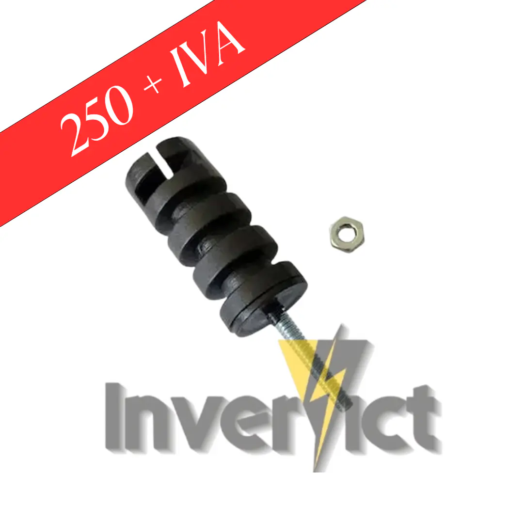 AISLADOR DE PASO CON TORNILLO POR UNIDAD 1