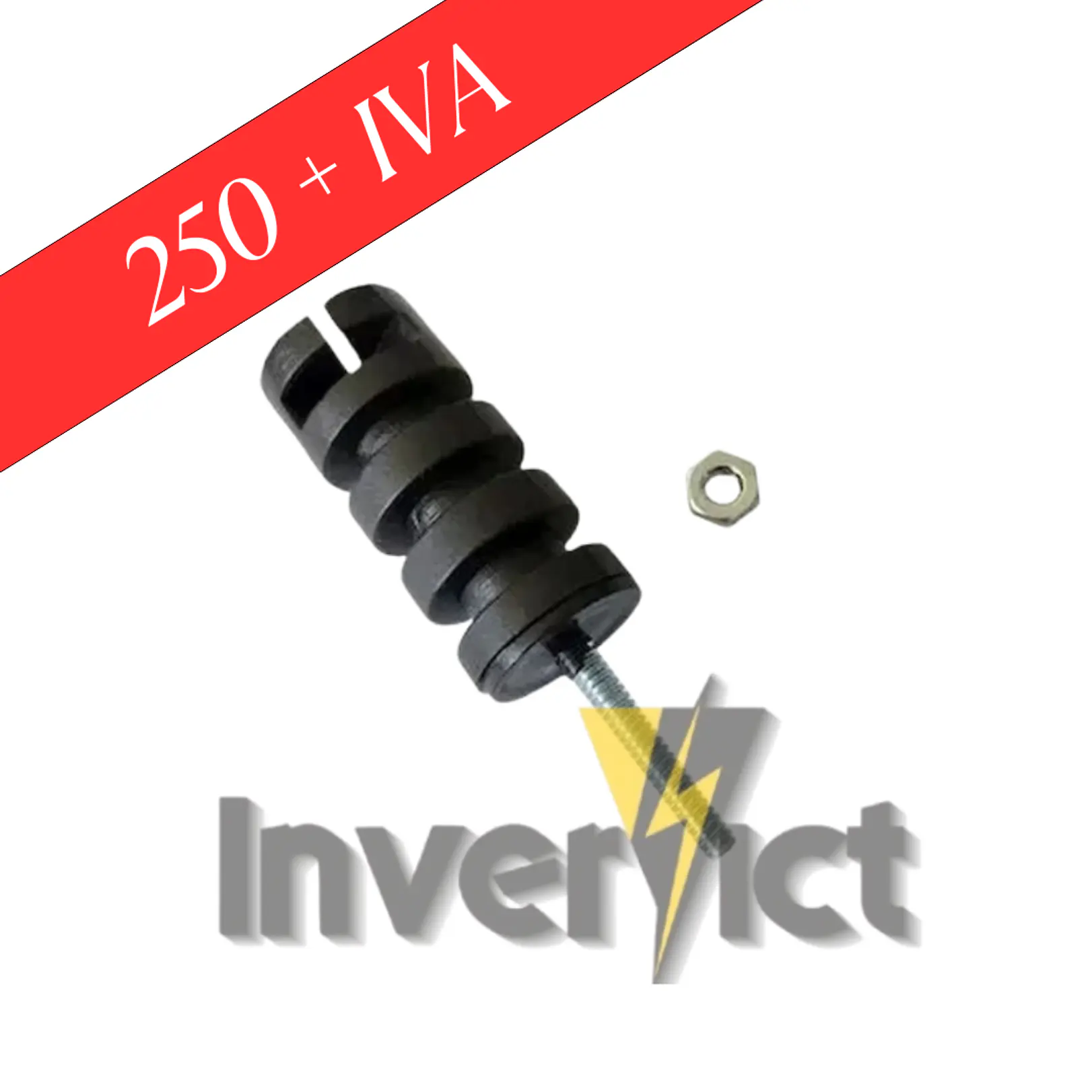 AISLADOR DE PASO CON TORNILLO POR UNIDAD 1