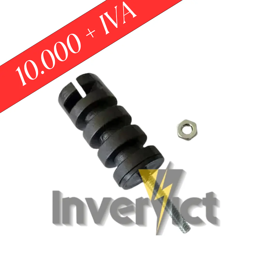 AISLADOR DE PASO CON TORNILLO 50 UNIDADES 1