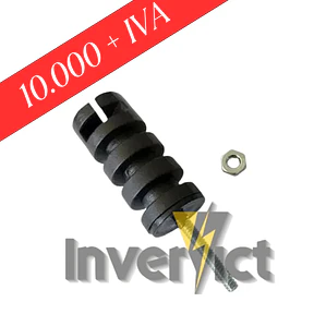 AISLADOR DE PASO CON TORNILLO 50 UNIDADES