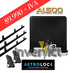 KIT ASTROLOCK MOTOR 500KG ESTANDAR - 3 CREMALLERAS 