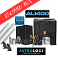 KIT ASTROLOCK MOTOR 1400 KG - 3 CREMALLERAS  - Miniatura 1
