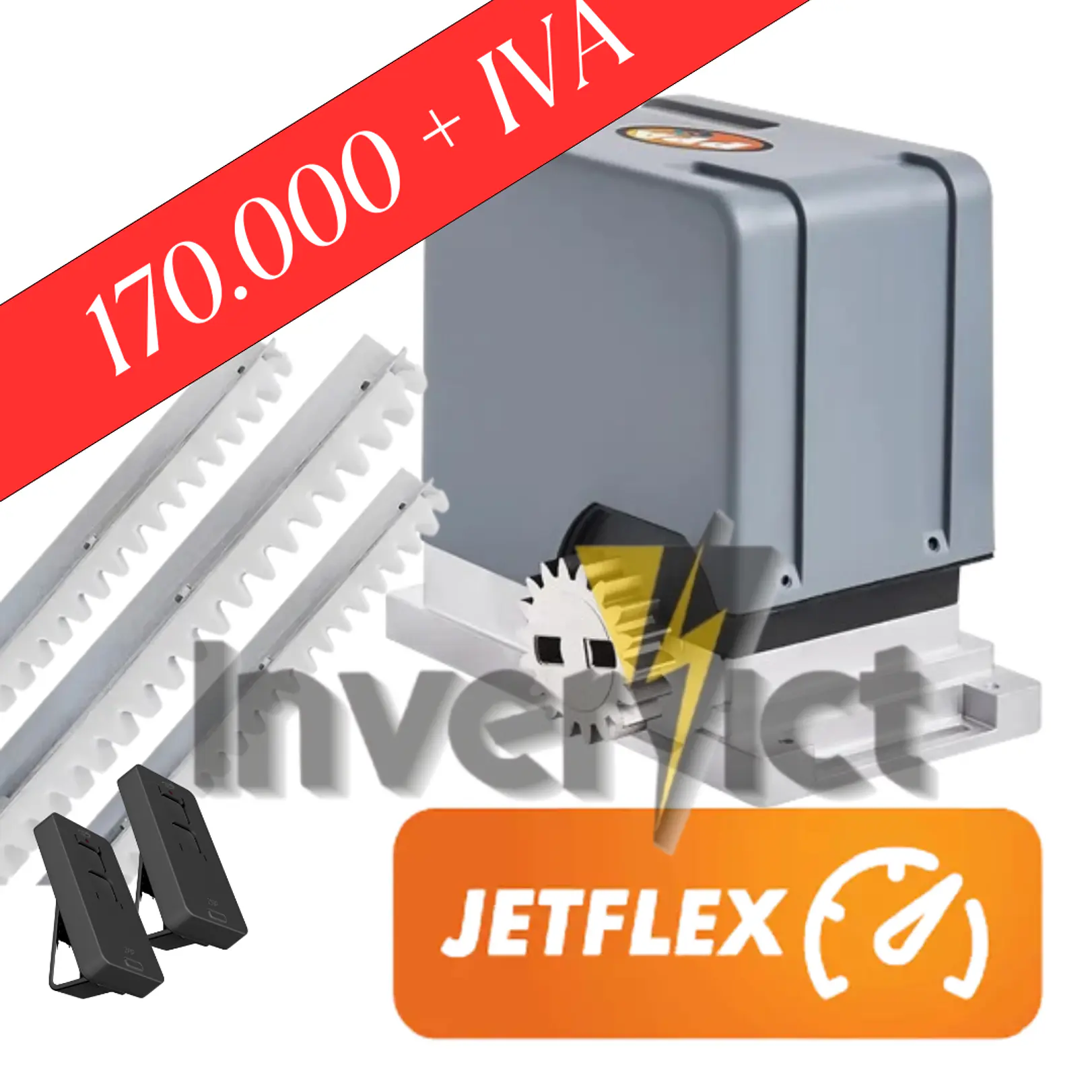 KIT PPA MOTOR DZ CUBE 650 JETFLEX - 3 CREMALLERAS 1