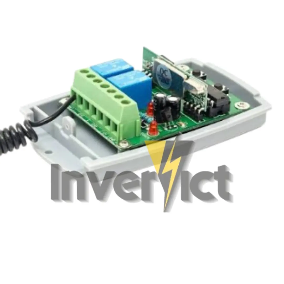 RECEPTOR INALAMBRICO UNIVERSAL 2 CANALES 433 MHz 2
