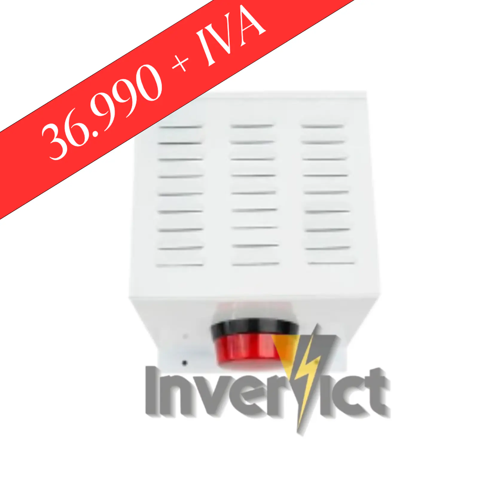 ALARMA COMUNITARIA CON SIRENA DE 20W GABINETE METALICO Y BATERIA DE RESPALDO  1