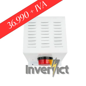 ALARMA COMUNITARIA CON SIRENA DE 20W GABINETE METALICO Y BATERIA DE RESPALDO 