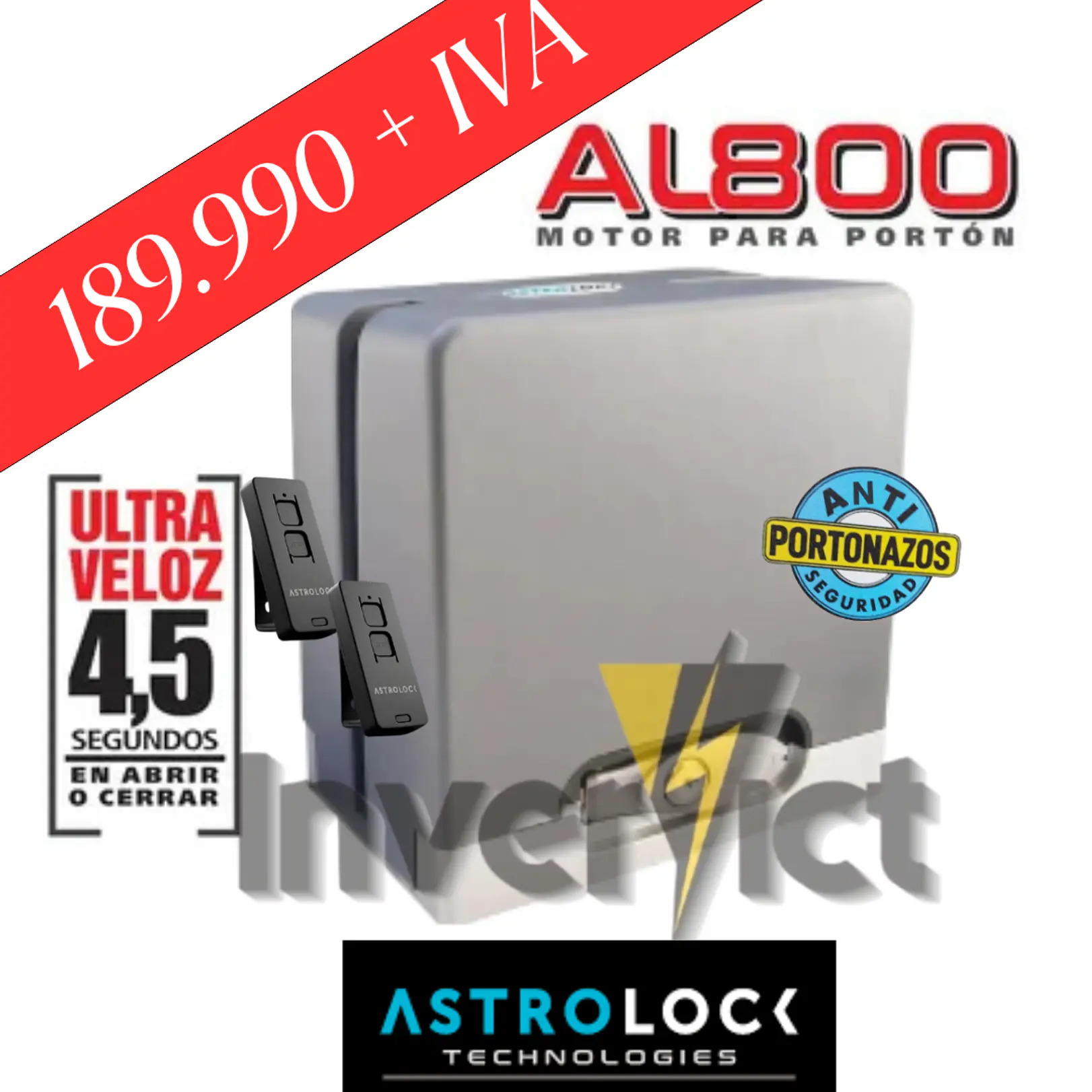 MOTOR ASTROLOCK ULTRA 800 KG  1