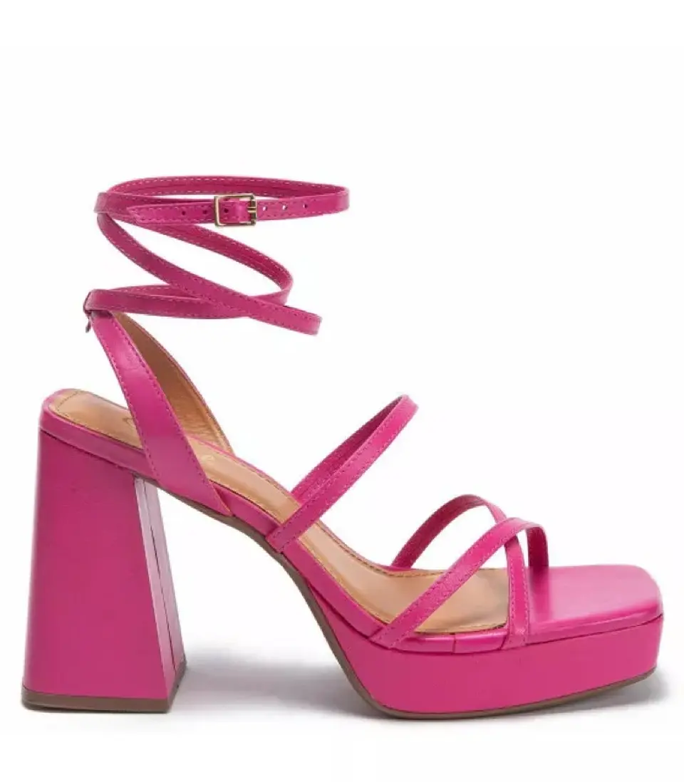 Sandalia Athena Fucsia 1