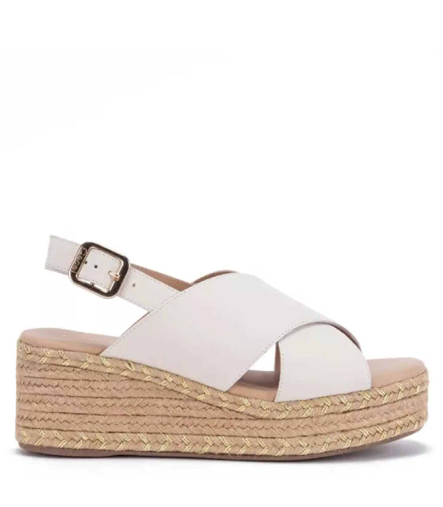 Sandalia Coni Off White 1